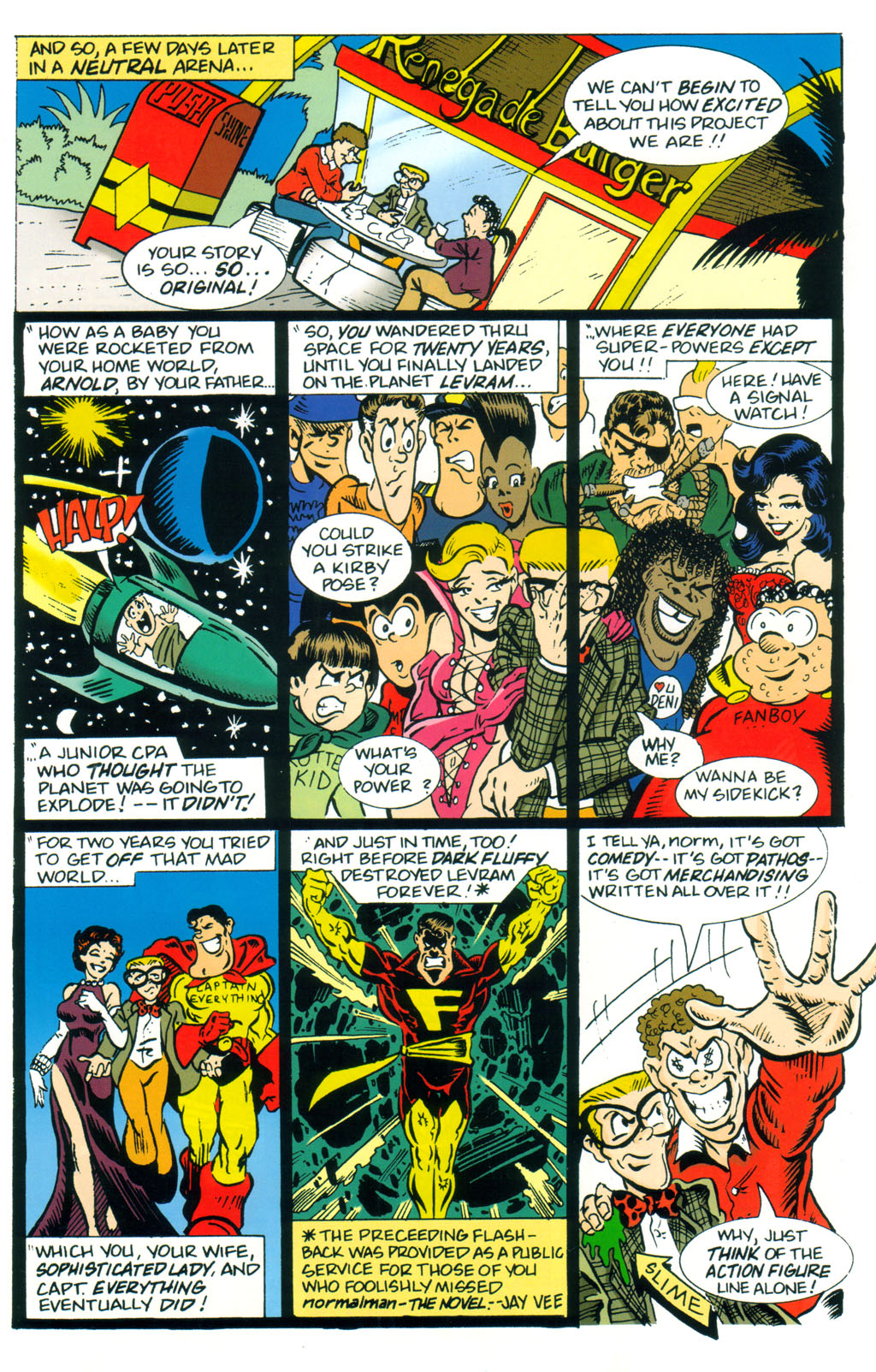 Read online Normalman 20th Anniversary Special comic -  Issue # Full - 28