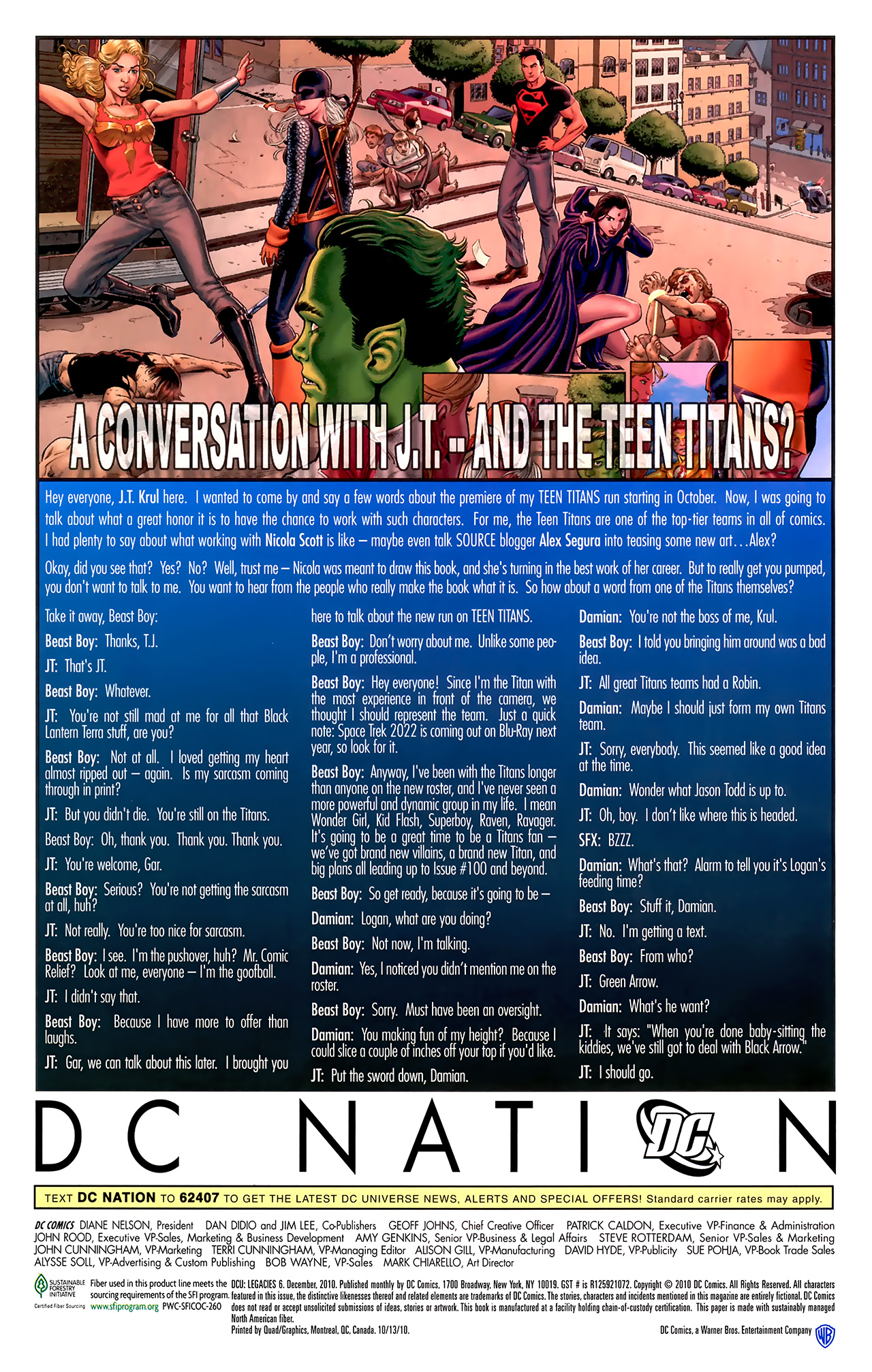 Read online DC Universe: Legacies comic -  Issue #6 - 32