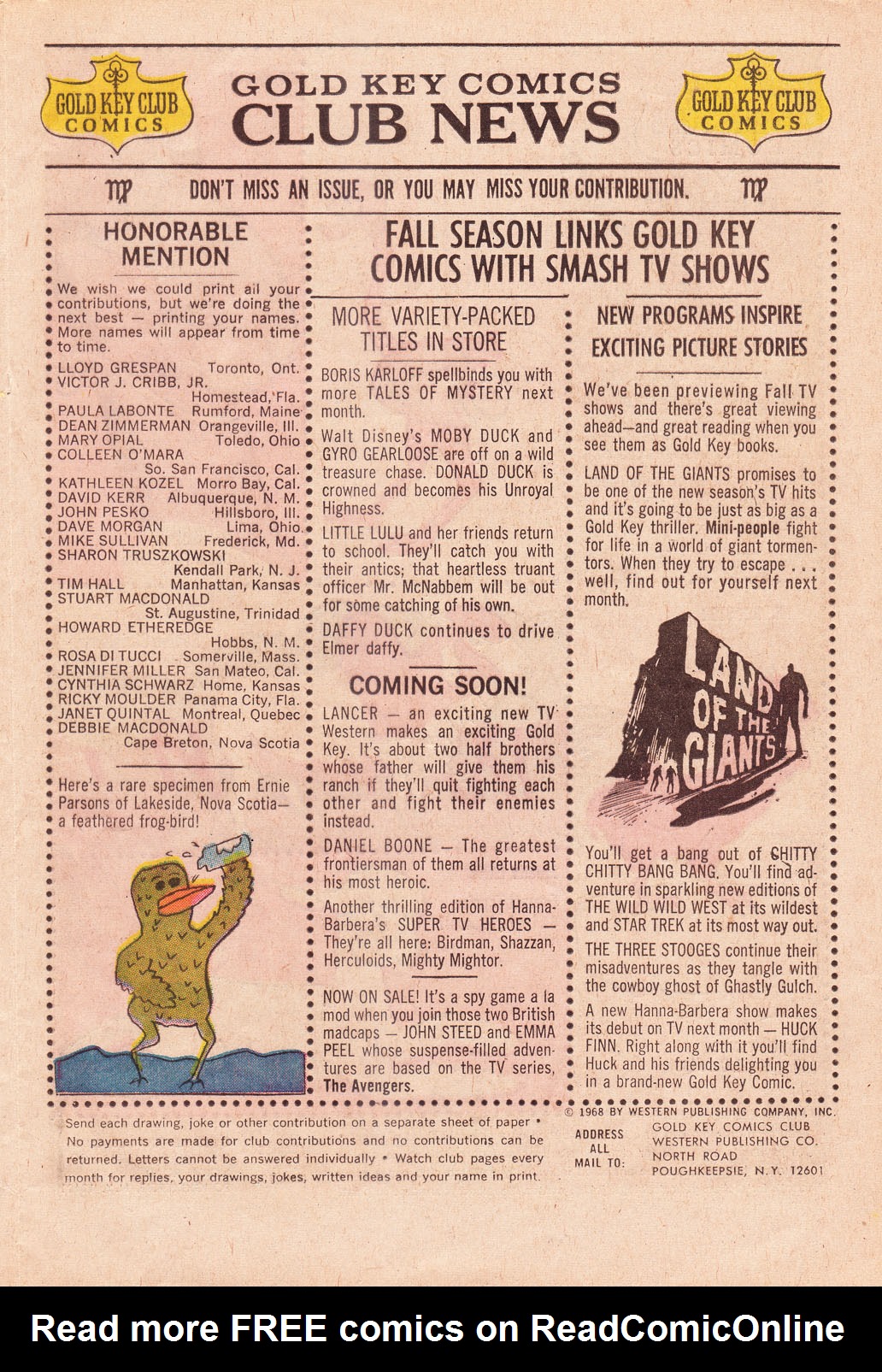 Read online Ripley's Believe it or Not! (1965) comic -  Issue #11 - 17