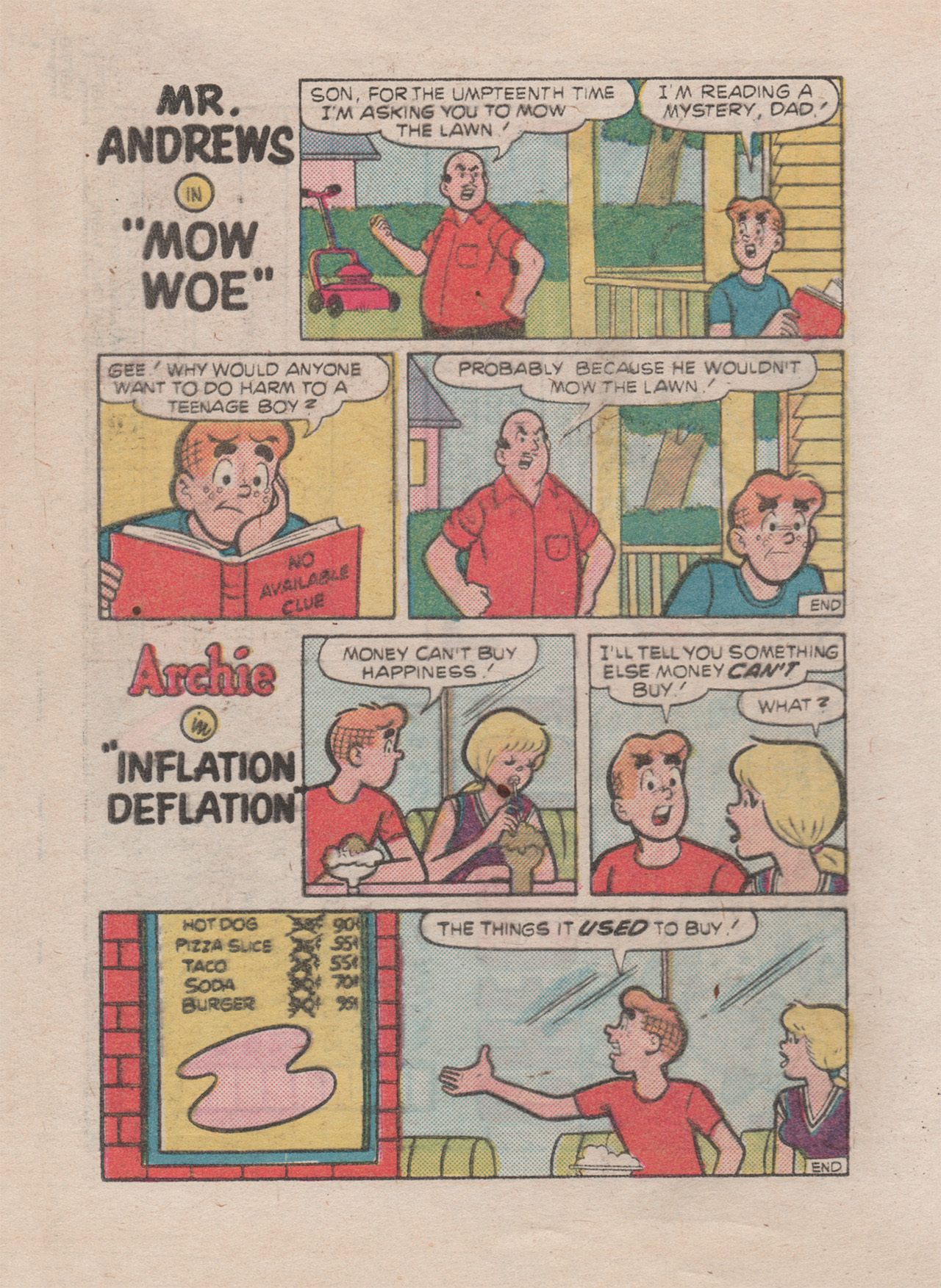 Read online Archie's Story & Game Digest Magazine comic -  Issue #1 - 68