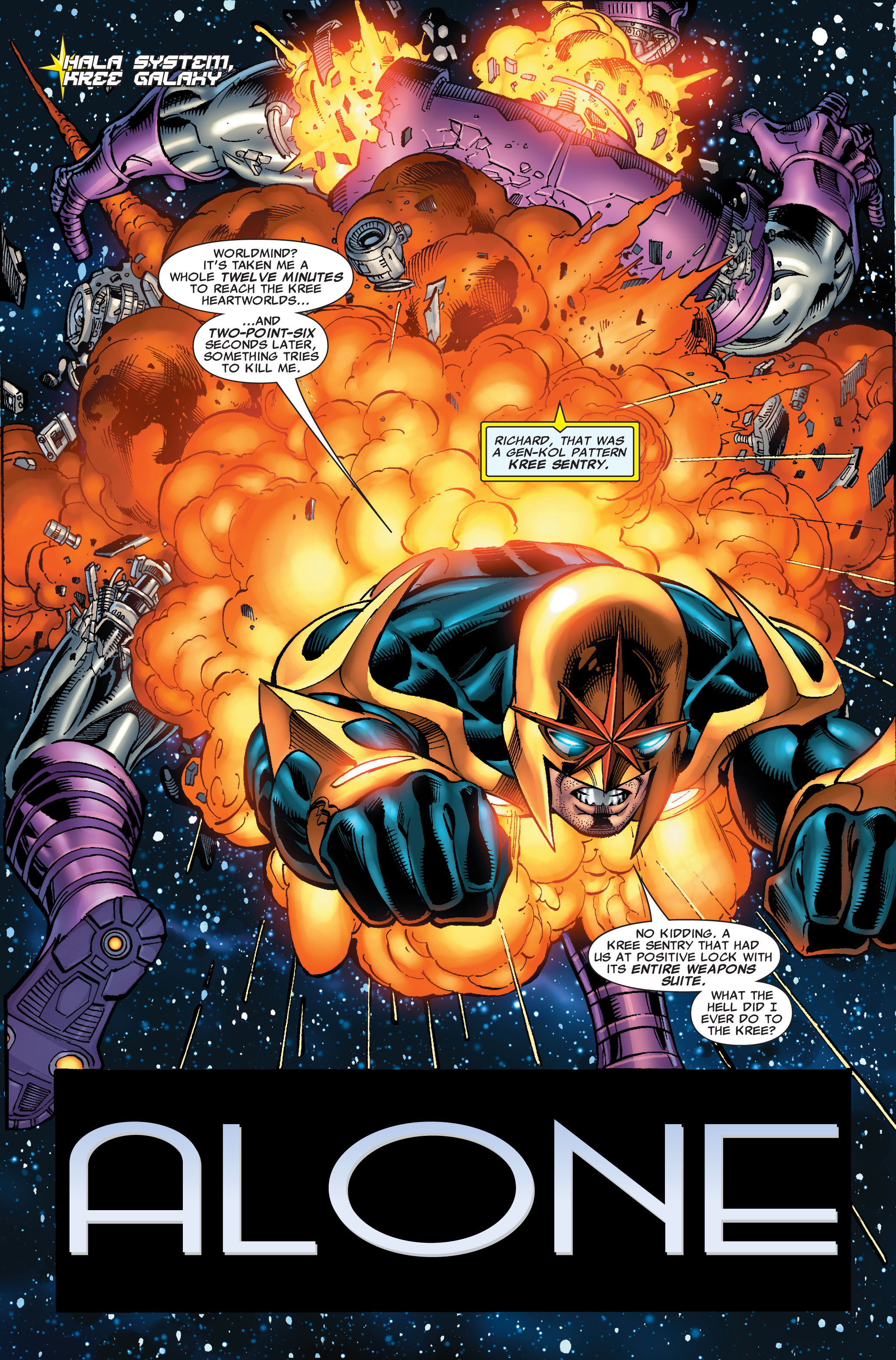 Read online Nova (2007) comic -  Issue #4 - 3