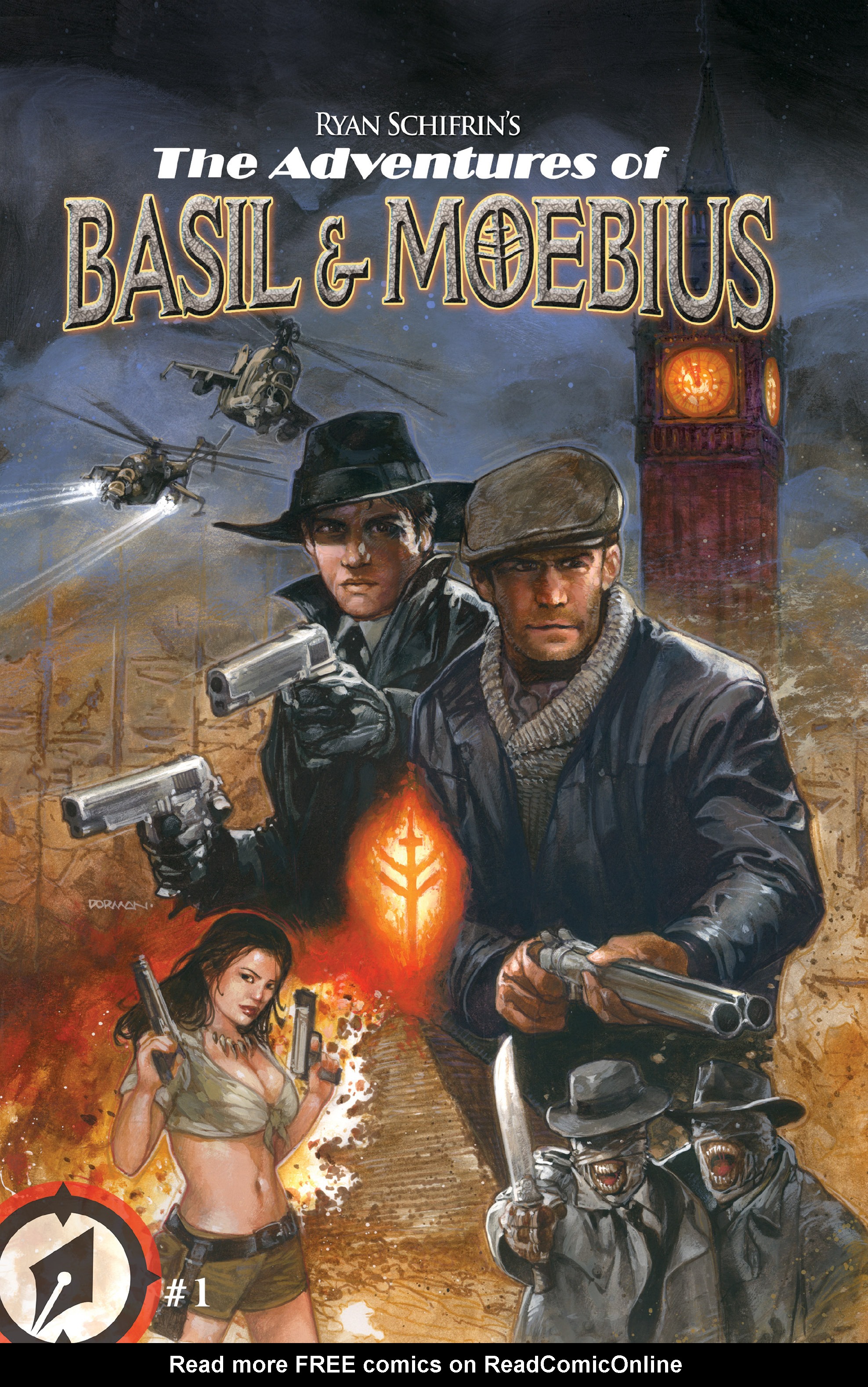 The Adventures of Basil and Moebius Issue #1 #1 - English 1