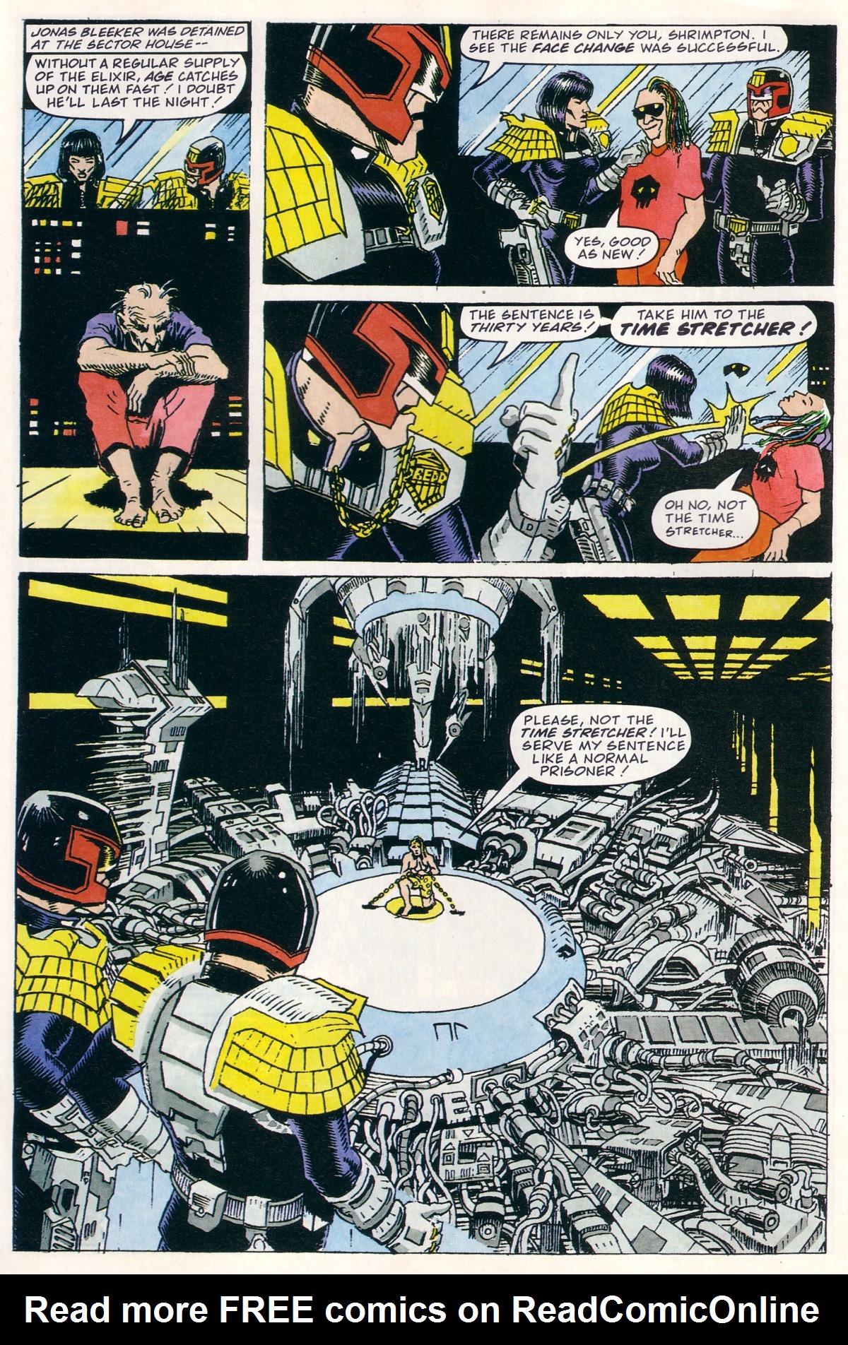 Read online Judge Dredd Lawman of the Future comic -  Issue #1 - 14
