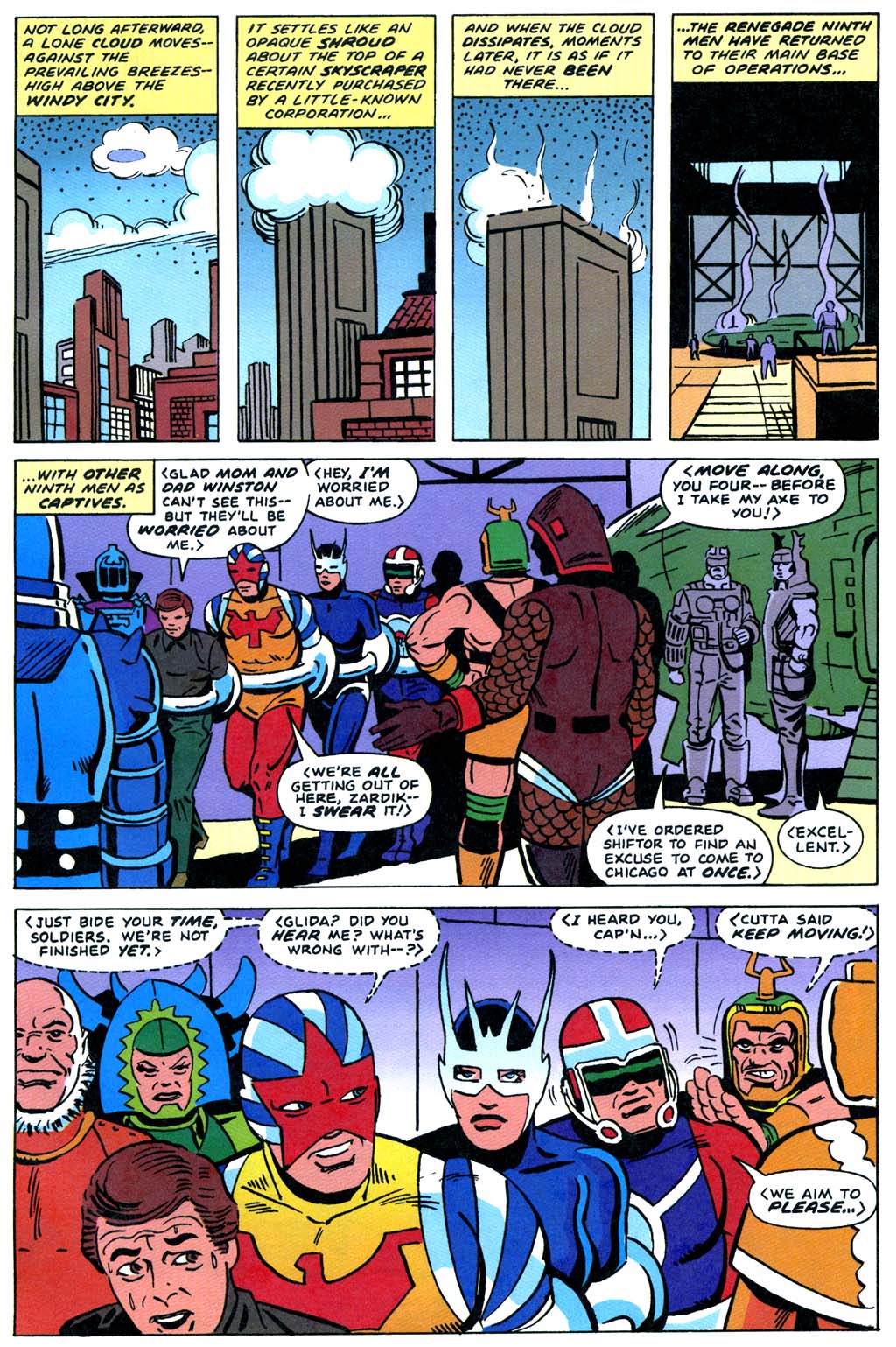 Read online Jack Kirby's Secret City Saga comic -  Issue #3 - 9
