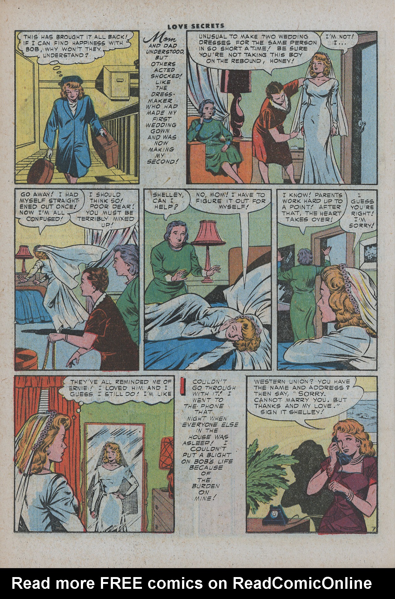Read online Love Secrets (1953) comic -  Issue #50 - 24