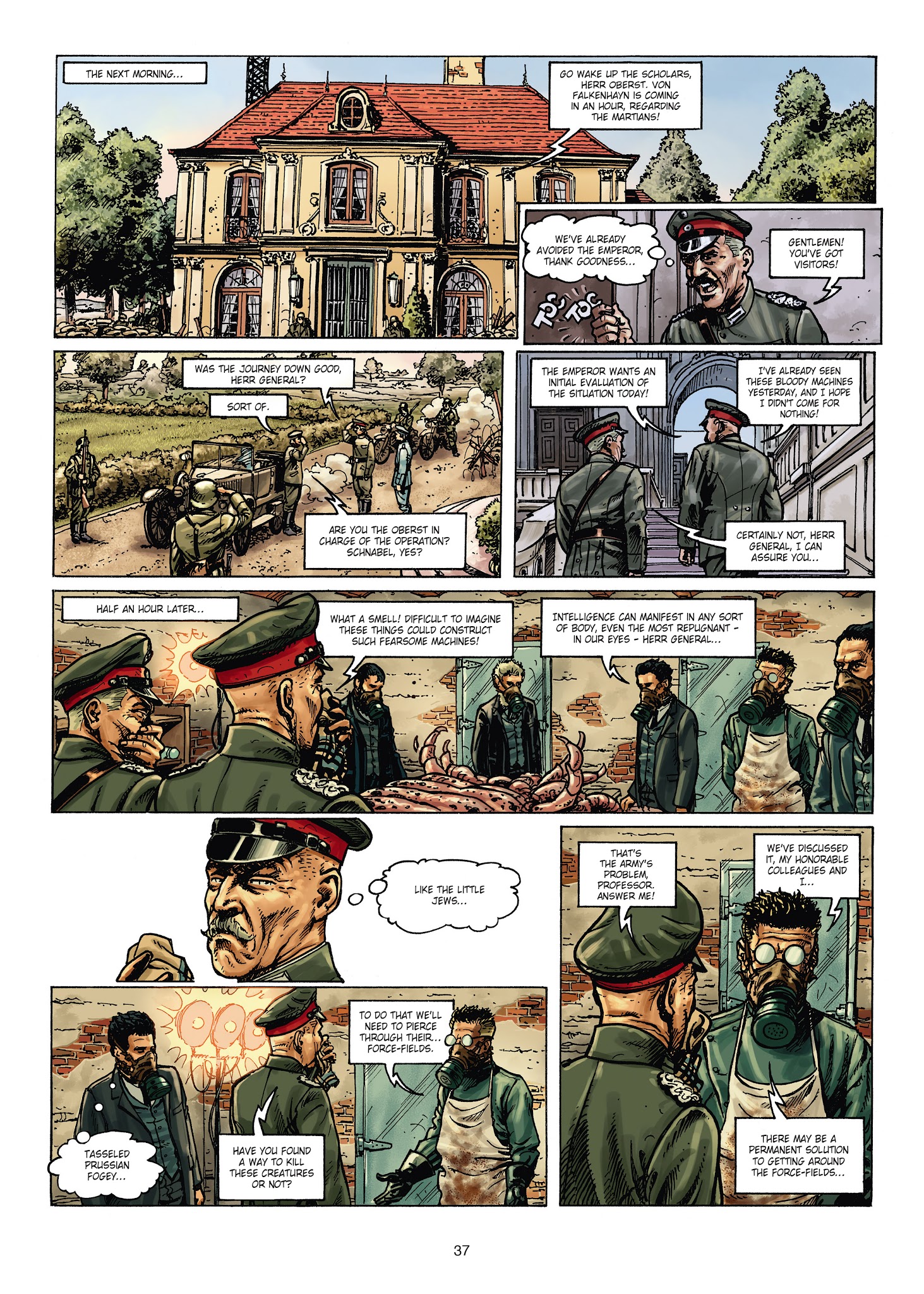 Read online War of the World War One Vol. 2: Martian Terror comic -  Issue # Full - 36