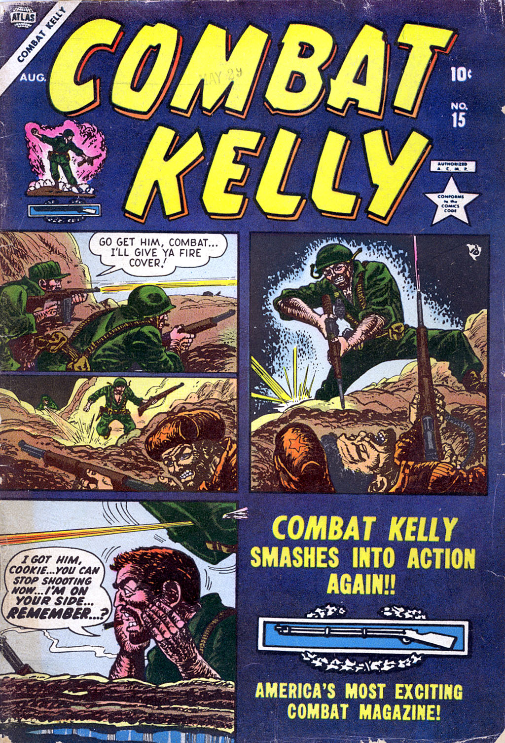 Read online Combat Kelly (1951) comic -  Issue #15 - 1