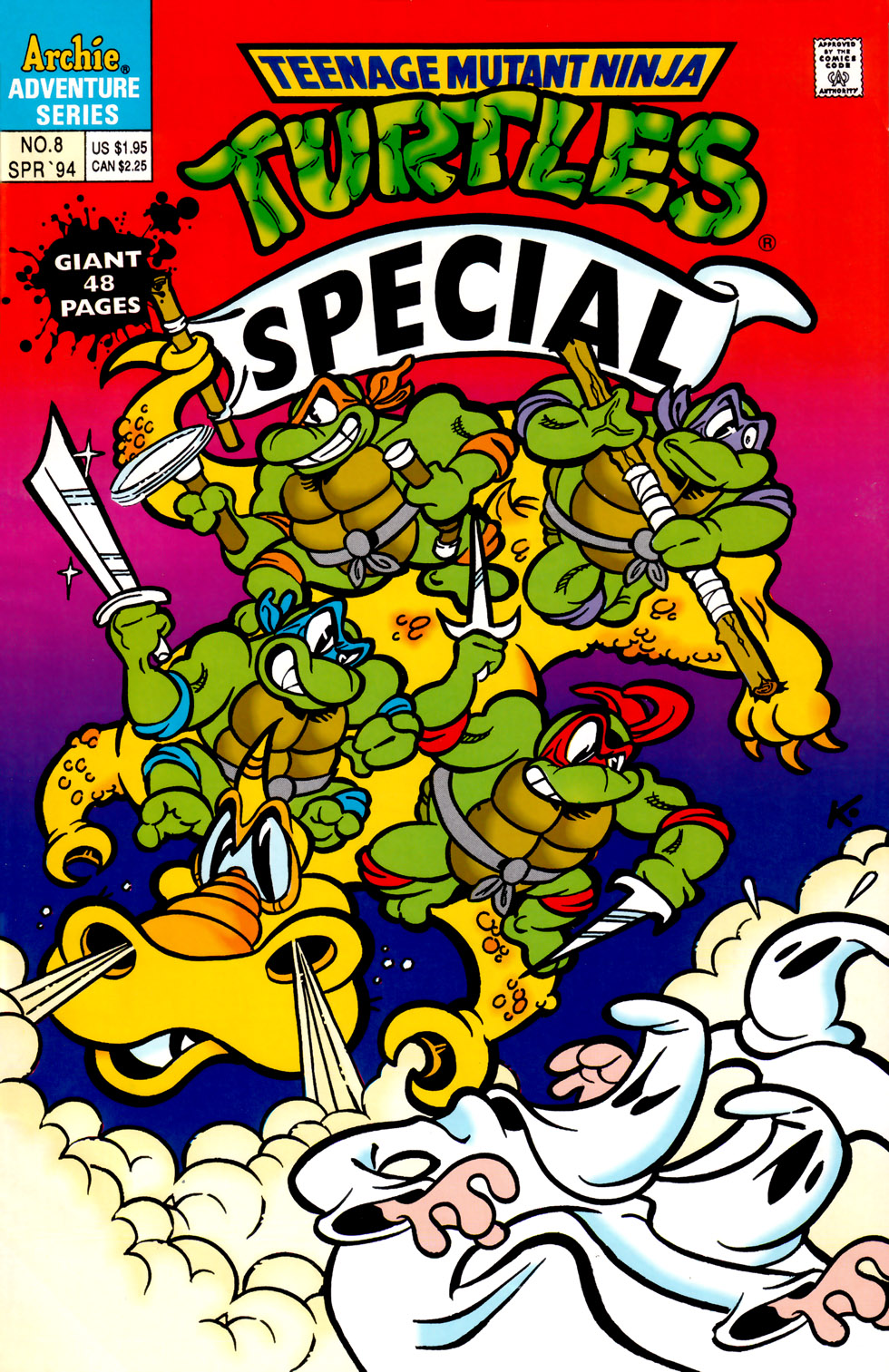 Read online Teenage Mutant Ninja Turtles Adventures (1989) comic -  Issue # _Special 8 - 1