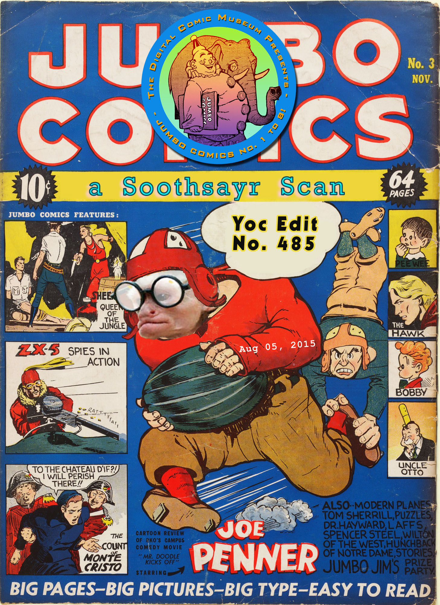 Read online Jumbo Comics comic -  Issue #3 - 68