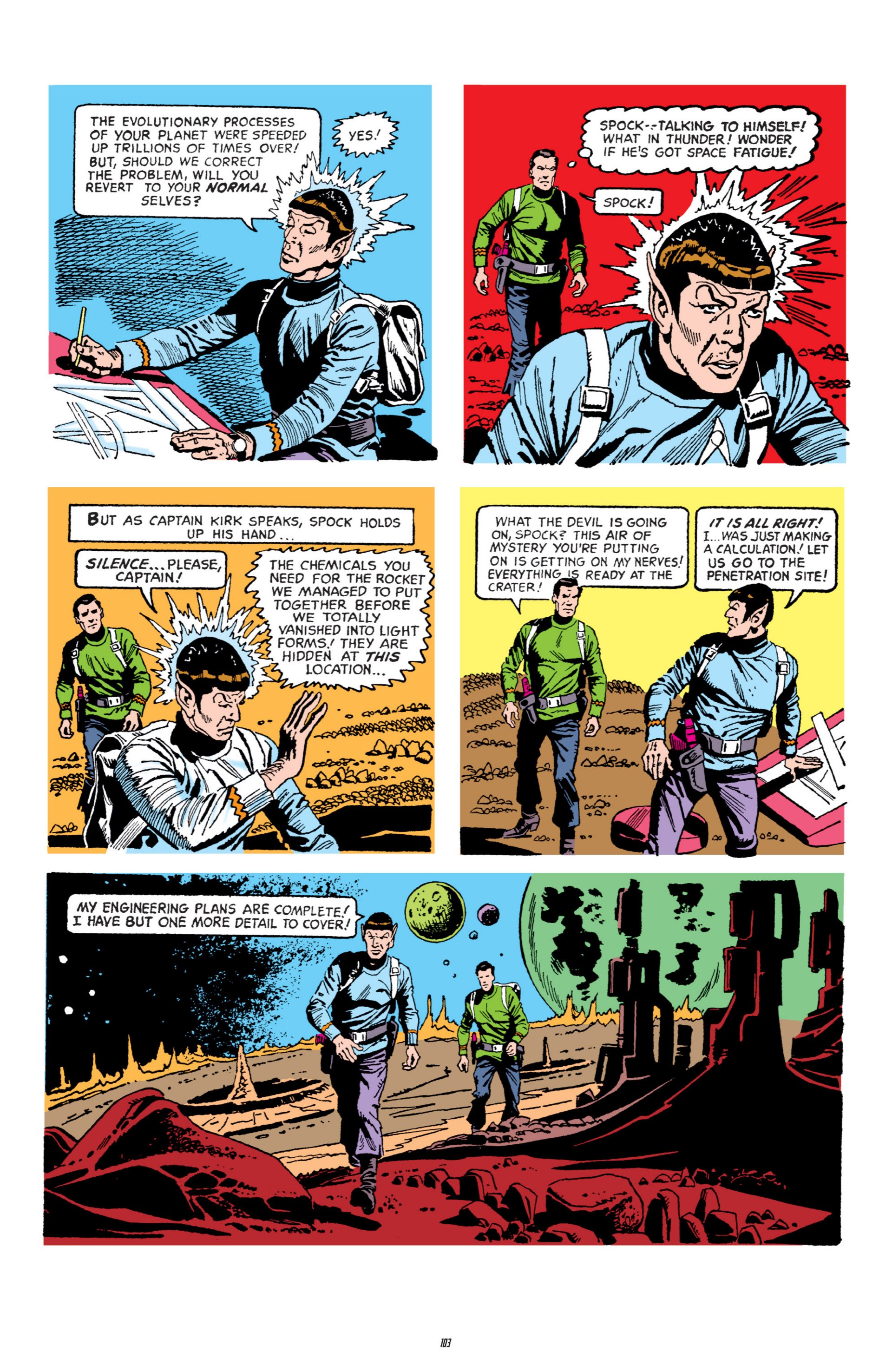 Read online Star Trek Archives comic -  Issue # TPB 1 - 104