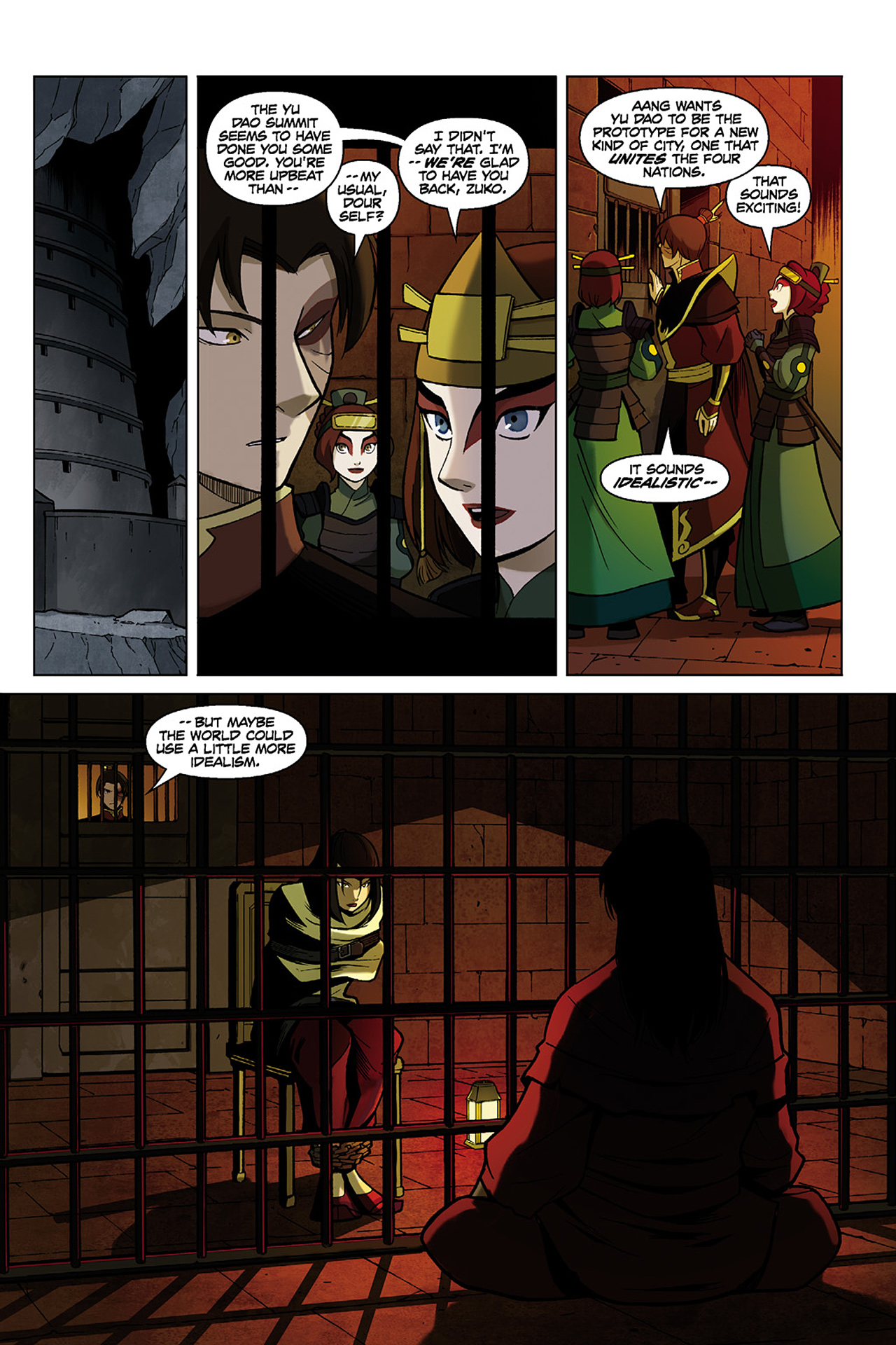 Read online Nickelodeon Avatar: The Last Airbender - The Search comic -  Issue # Part 1 - 17