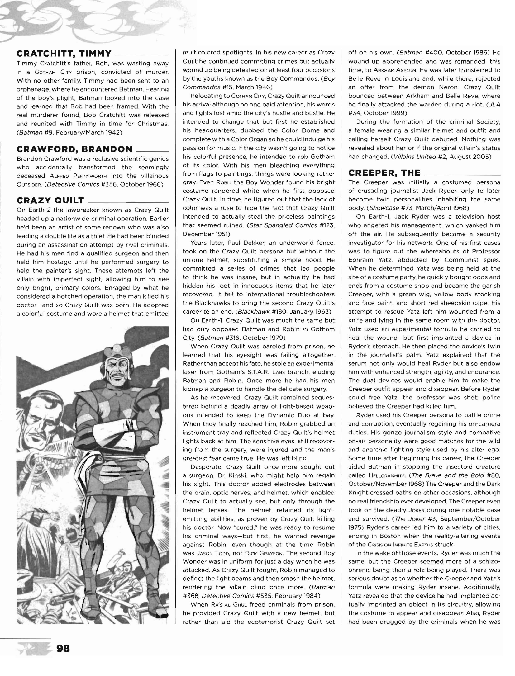 Read online The Essential Batman Encyclopedia comic -  Issue # TPB (Part 2) - 10