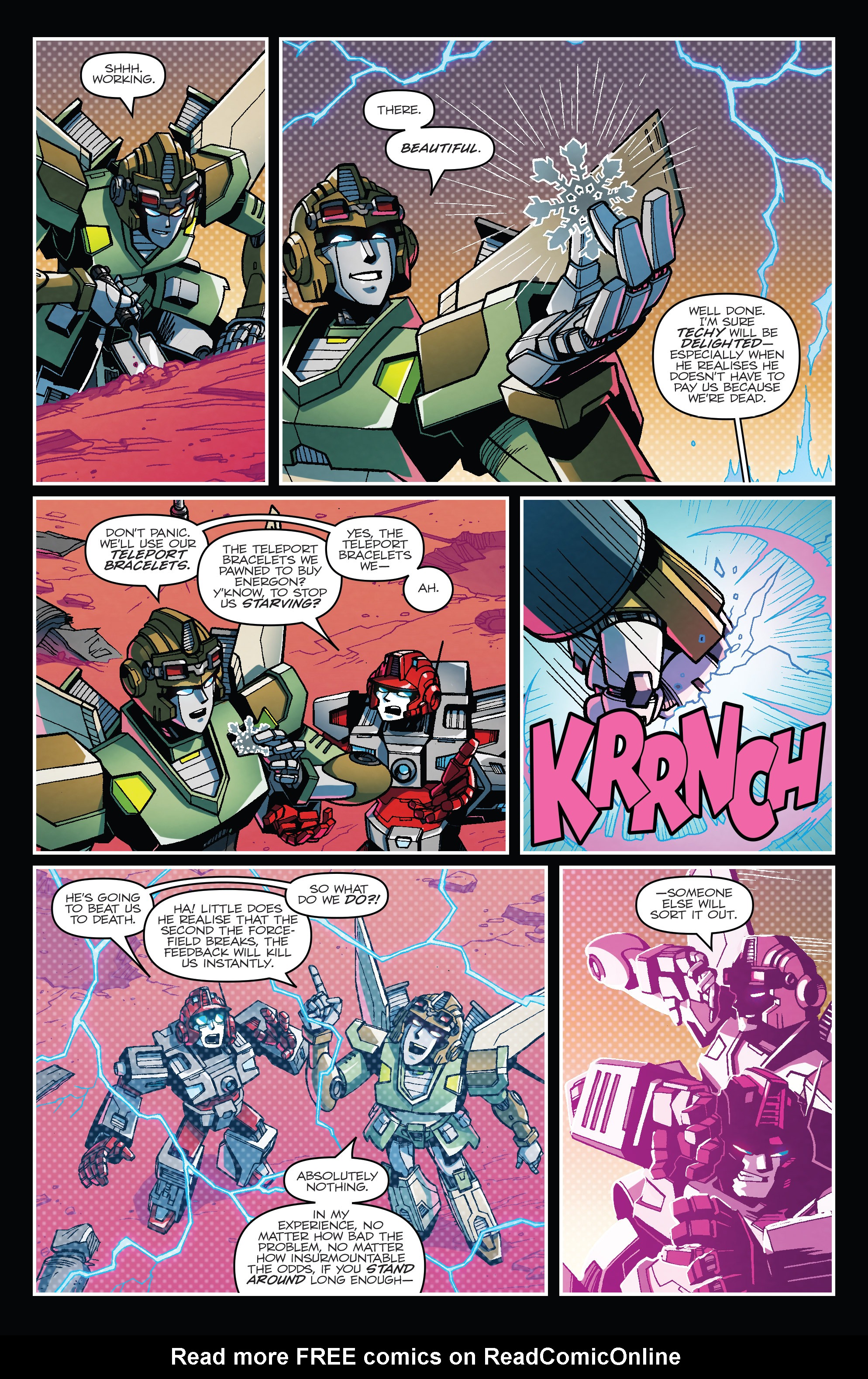 Read online Optimus Prime comic -  Issue #5 - 31