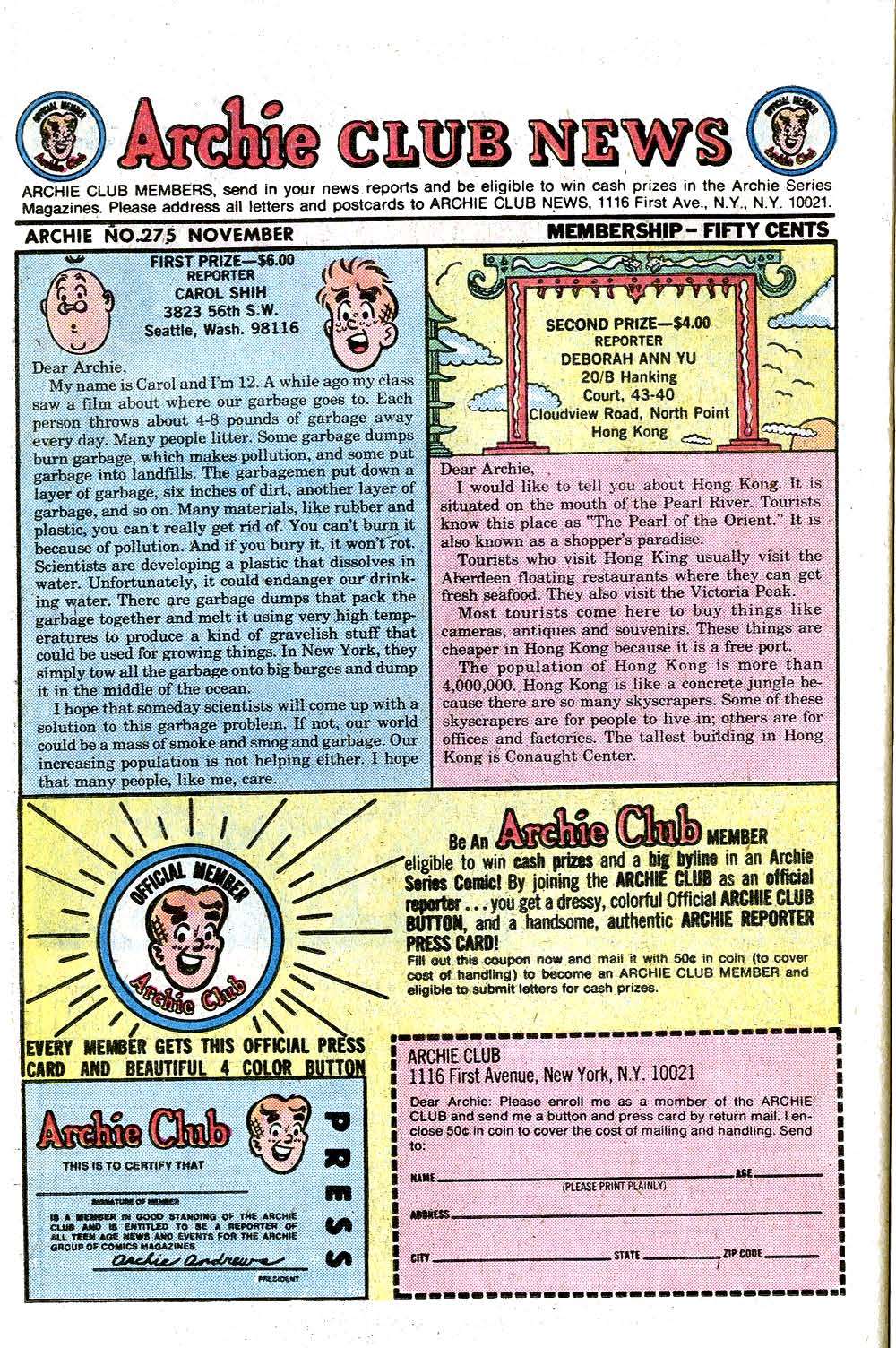 Read online Archie (1960) comic -  Issue #275 - 26