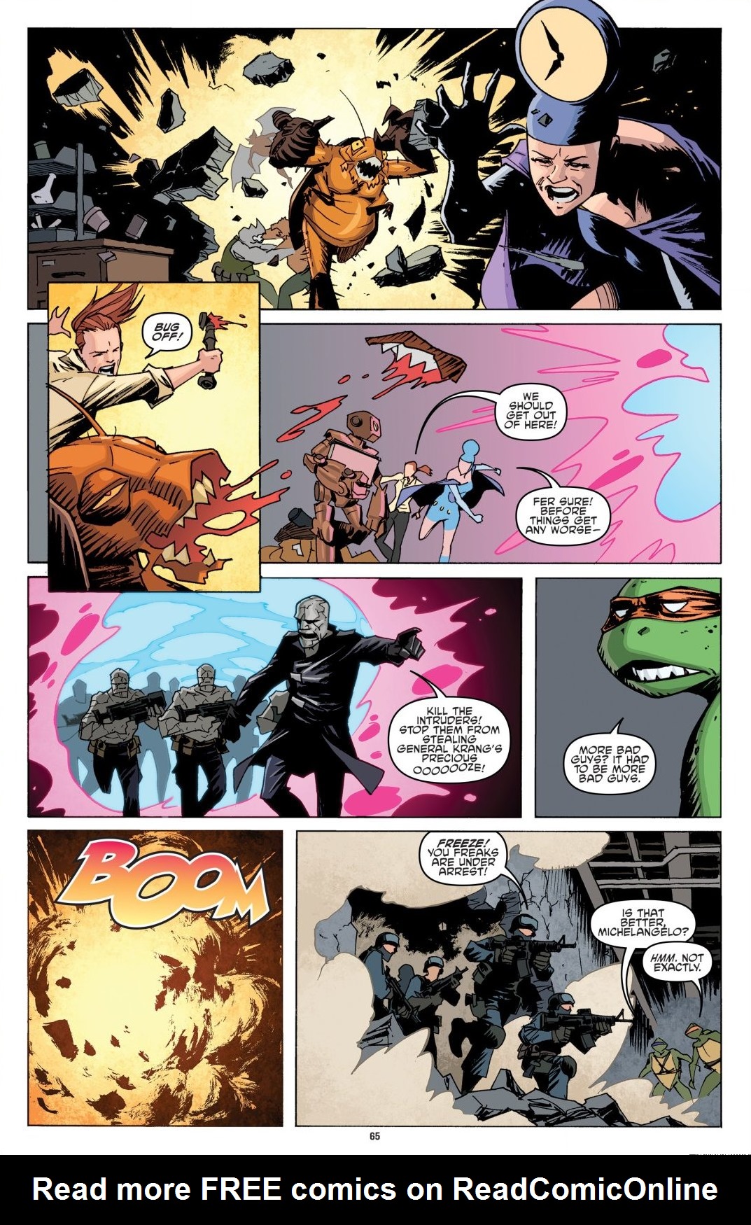 Read online Teenage Mutant Ninja Turtles: The IDW Collection comic -  Issue # TPB 8 (Part 1) - 65