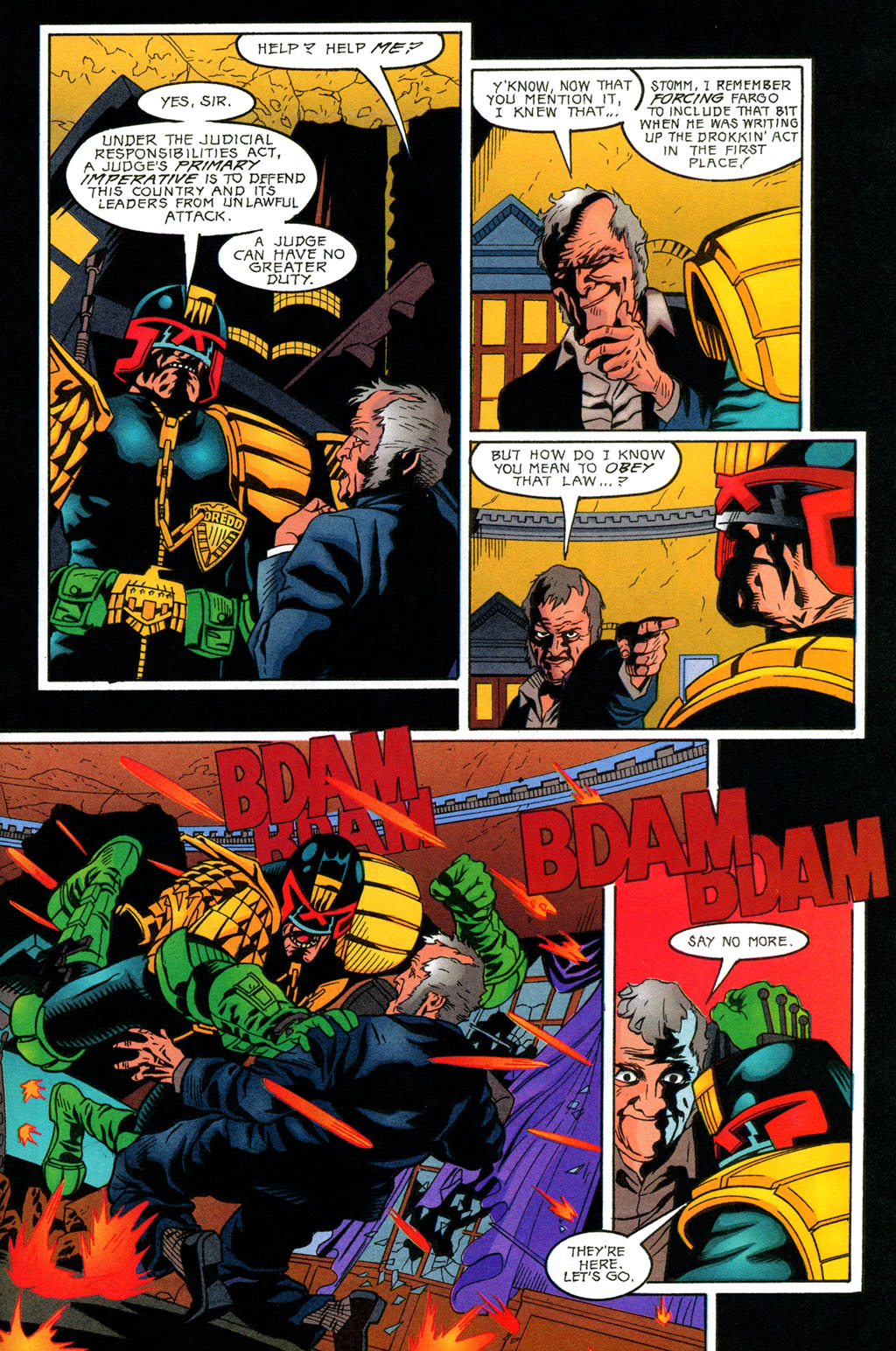 Read online Judge Dredd (1994) comic -  Issue #8 - 20