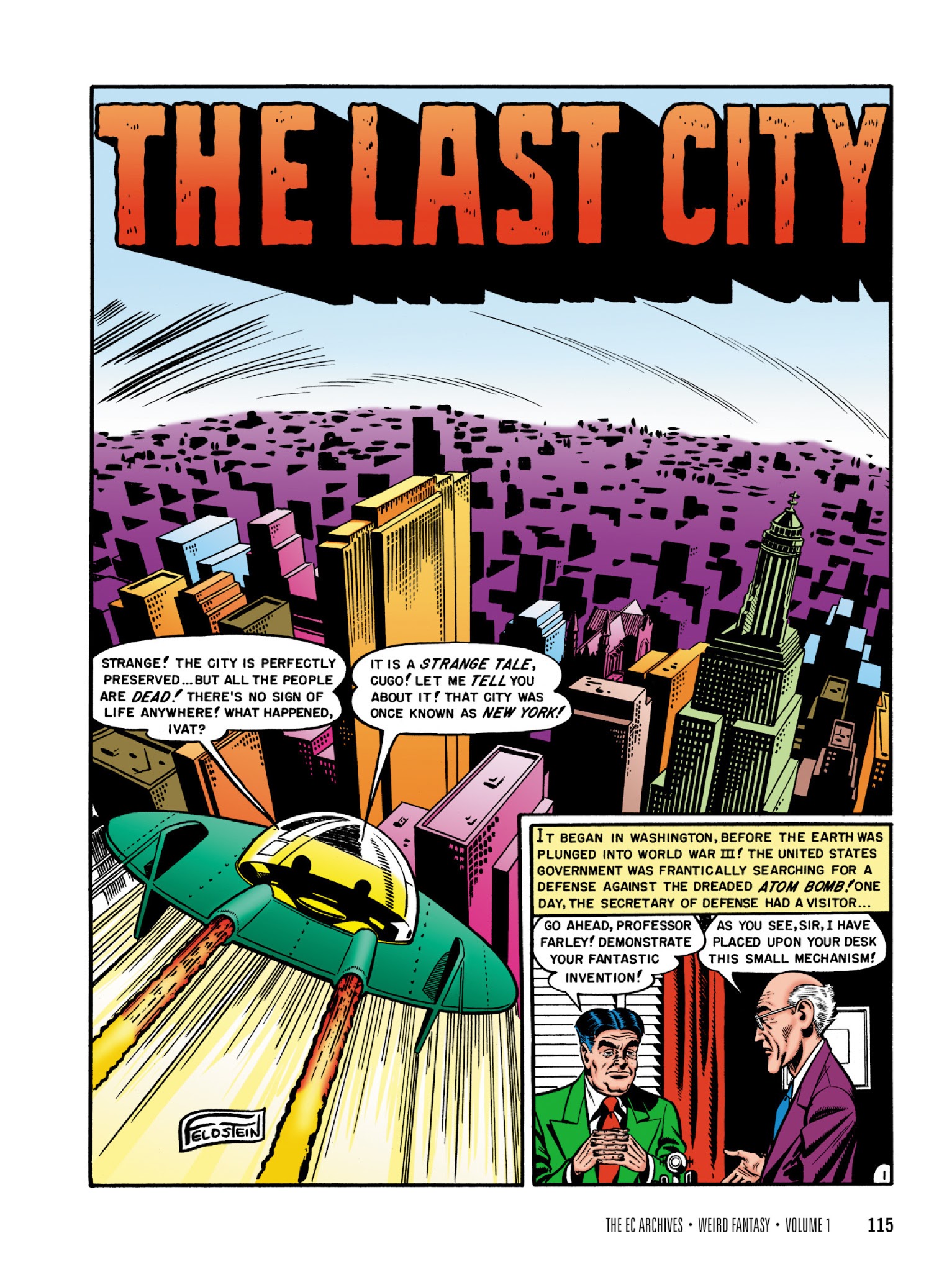 Read online The EC Archives: Weird Fantasy comic -  Issue # TPB 1 - 117