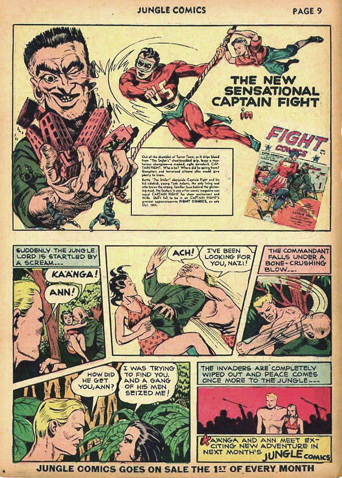 Read online Jungle Comics comic -  Issue #24 - 11