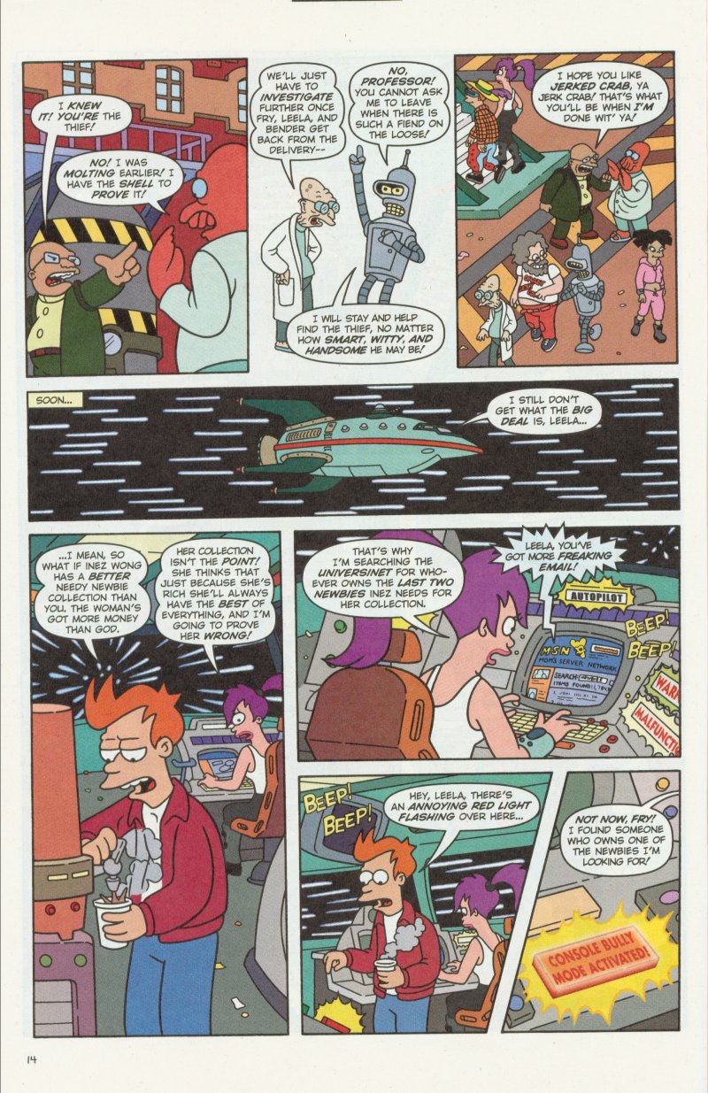 Read online Futurama Comics comic -  Issue #3 - 15