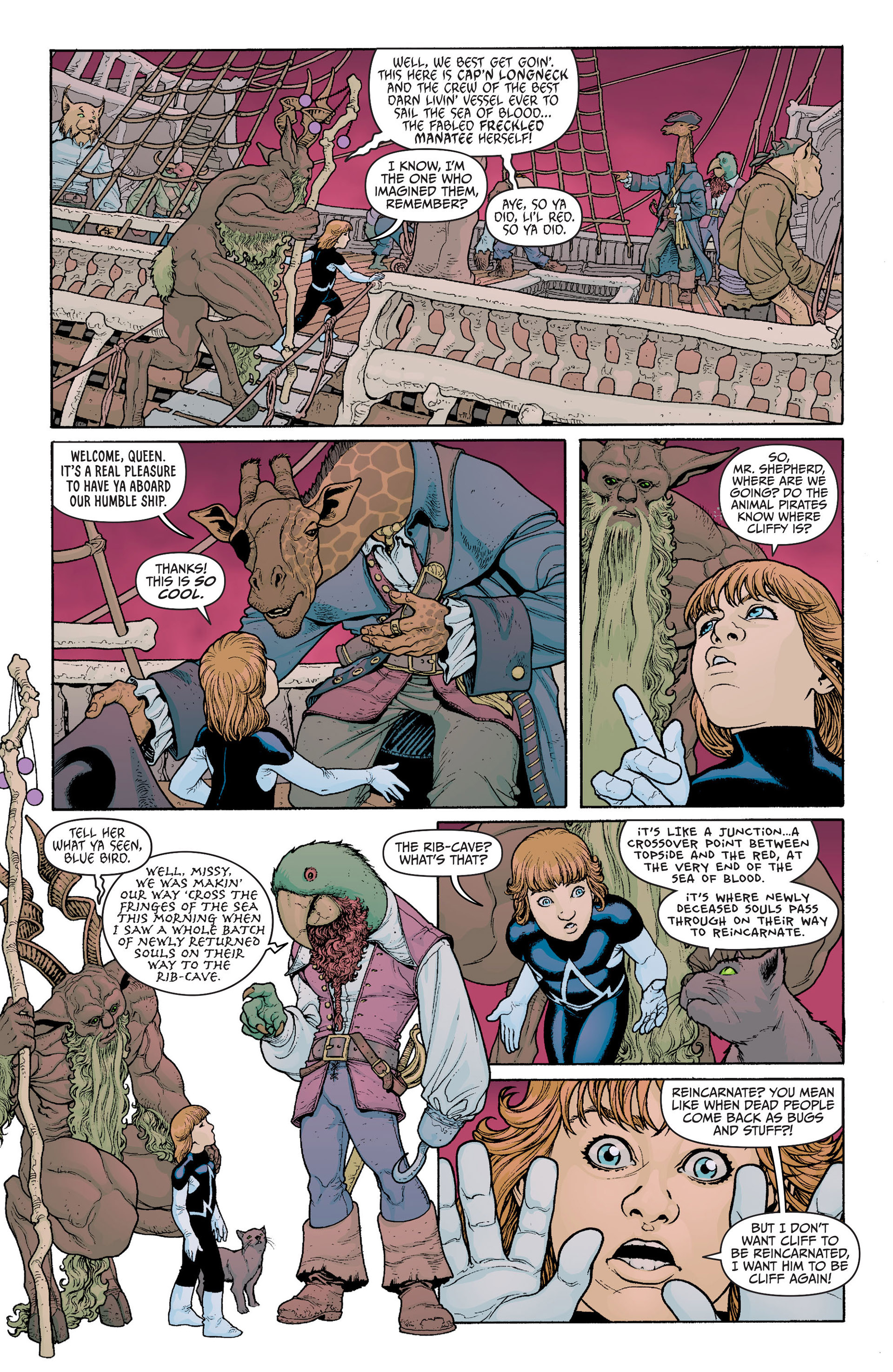 Read online Animal Man (2011) comic -  Issue #23 - 6