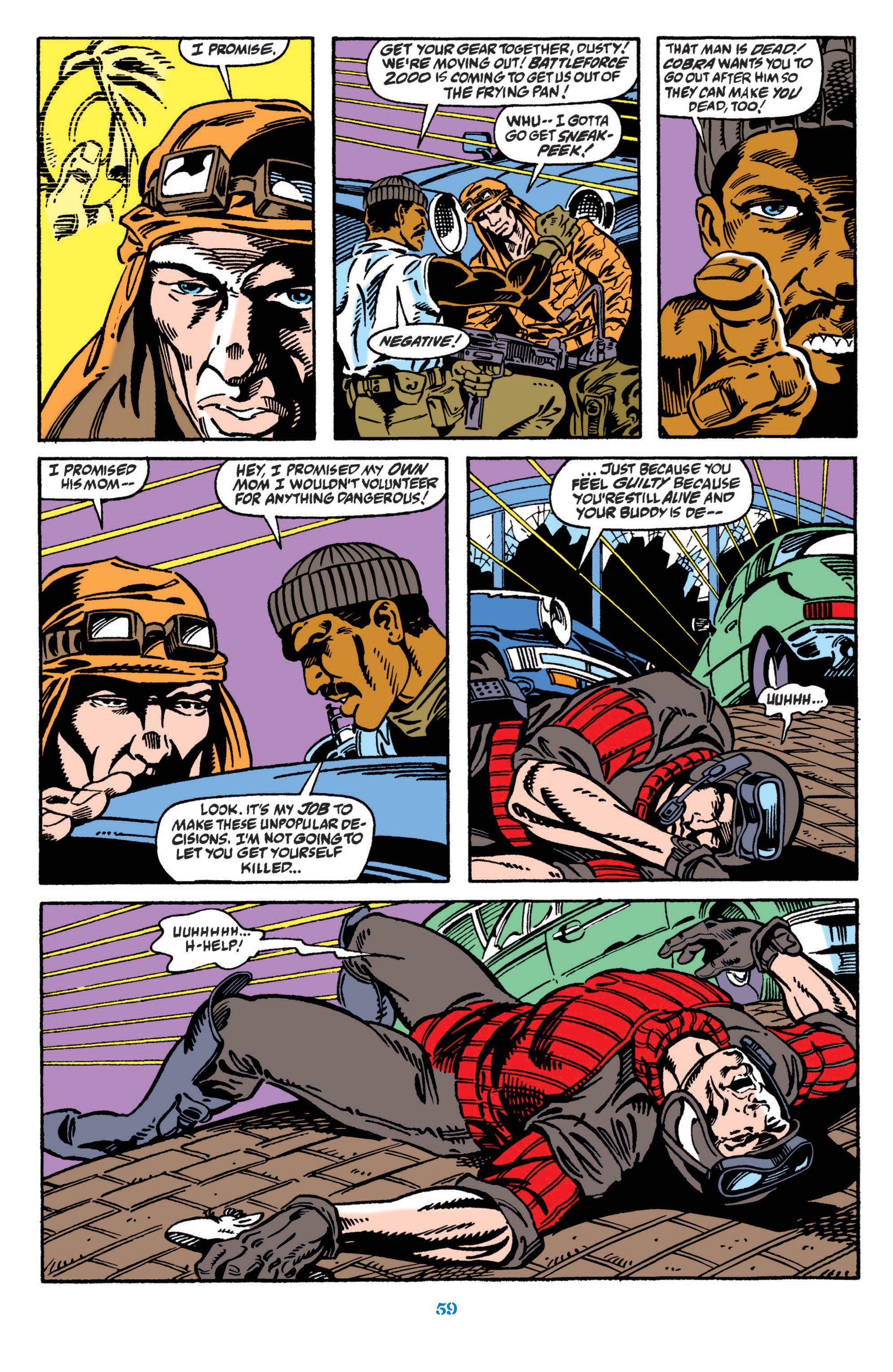 Read online Classic G.I. Joe comic -  Issue # TPB 12 (Part 1) - 60