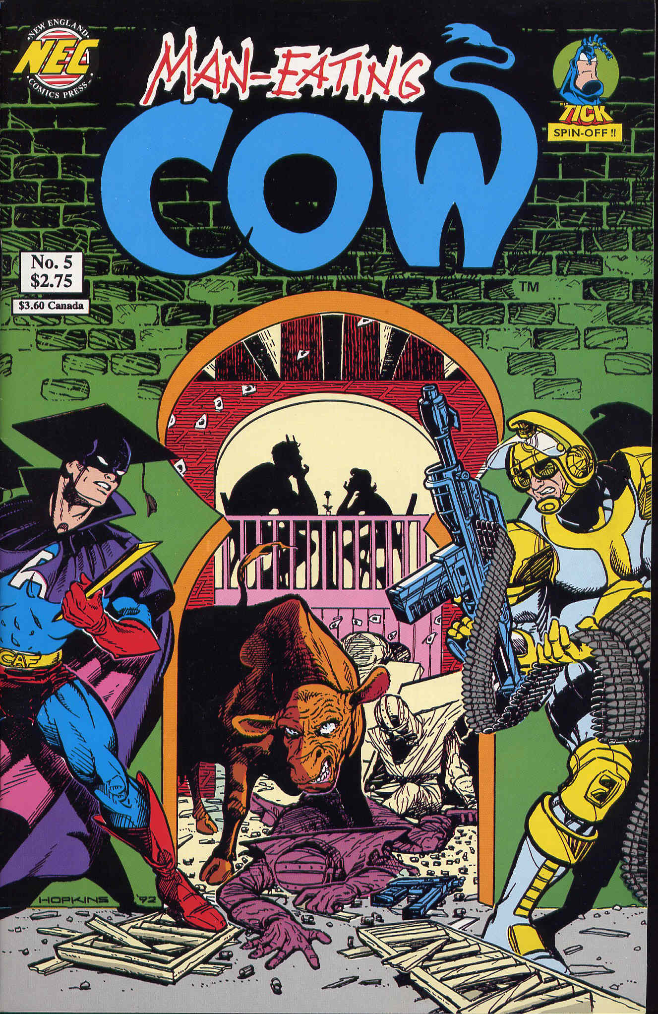 Read online Man-Eating Cow comic -  Issue #5 - 1