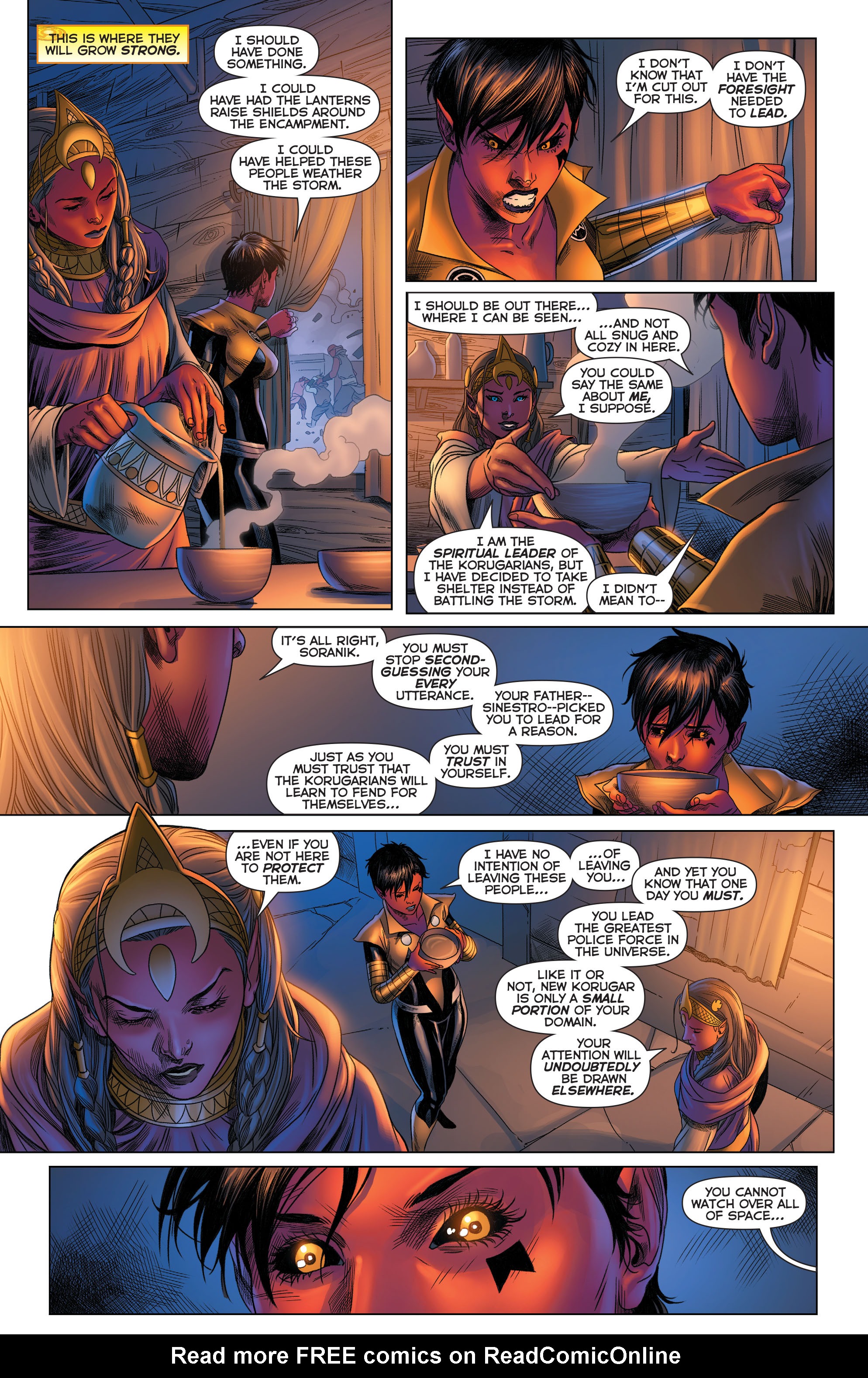 Read online Sinestro comic -  Issue #23 - 4