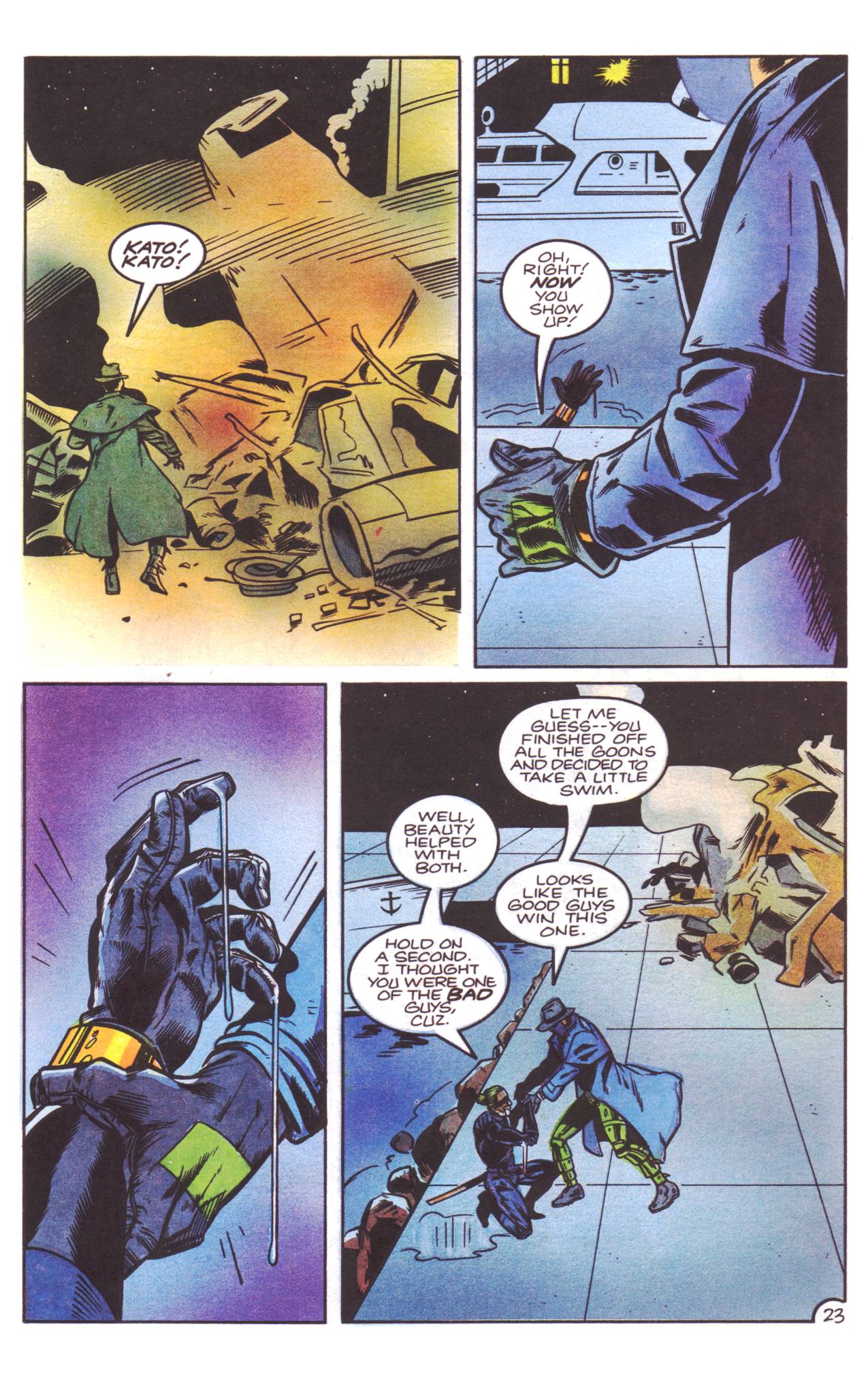 Read online The Green Hornet: Dark Tomorrow comic -  Issue #3 - 25