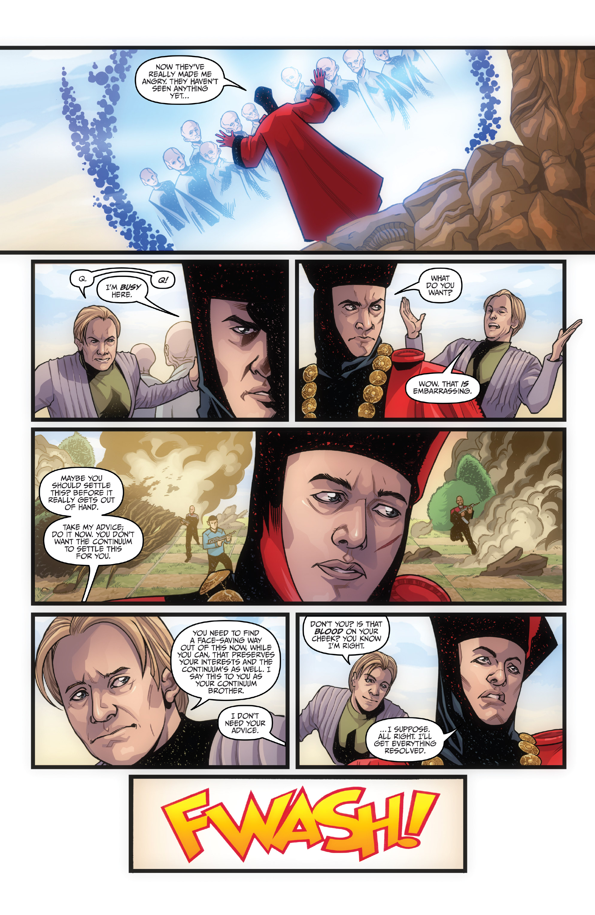 Read online Star Trek: The Q Conflict comic -  Issue #6 - 21