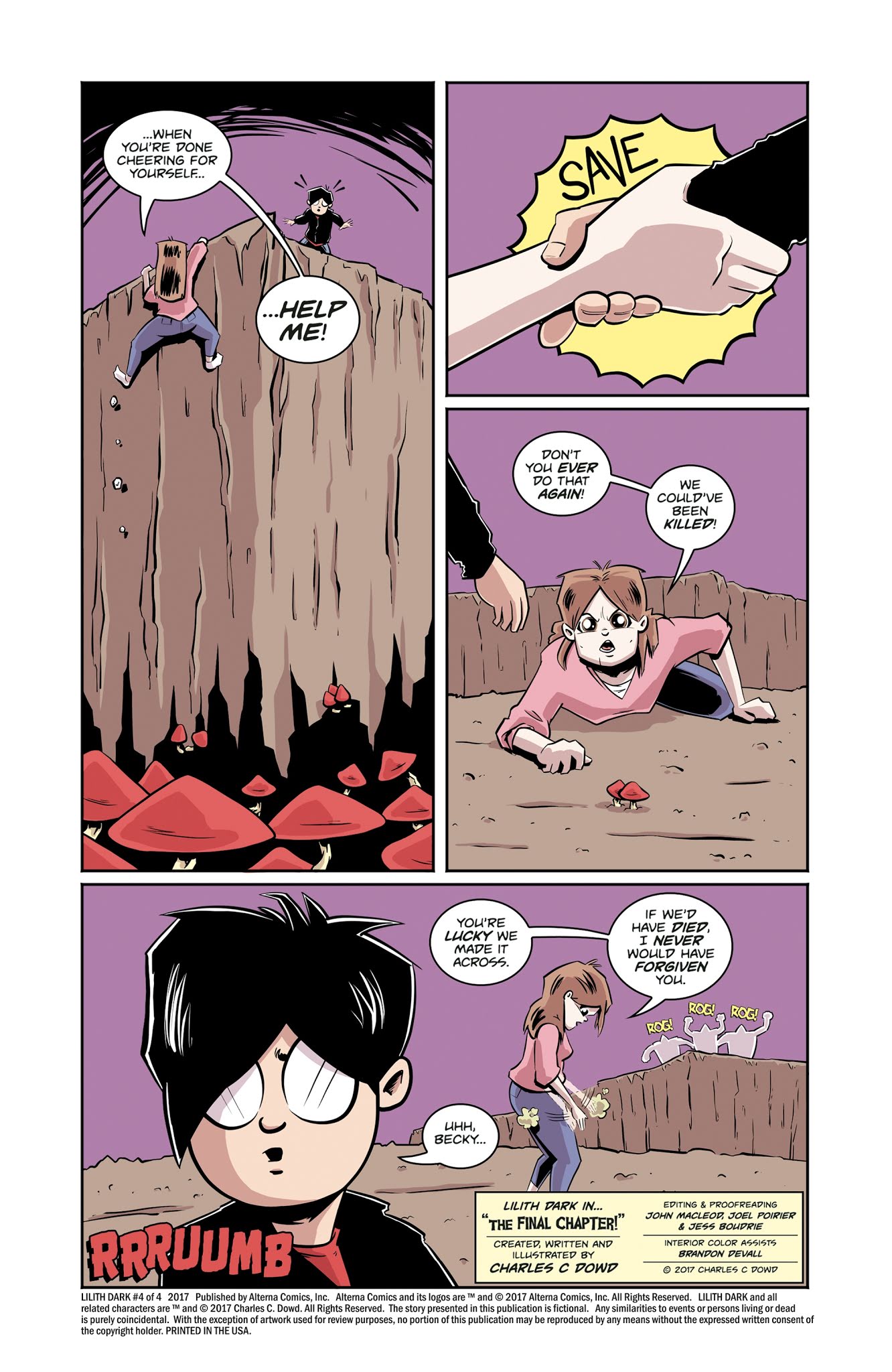 Read online Lilith Dark comic -  Issue #4 - 5