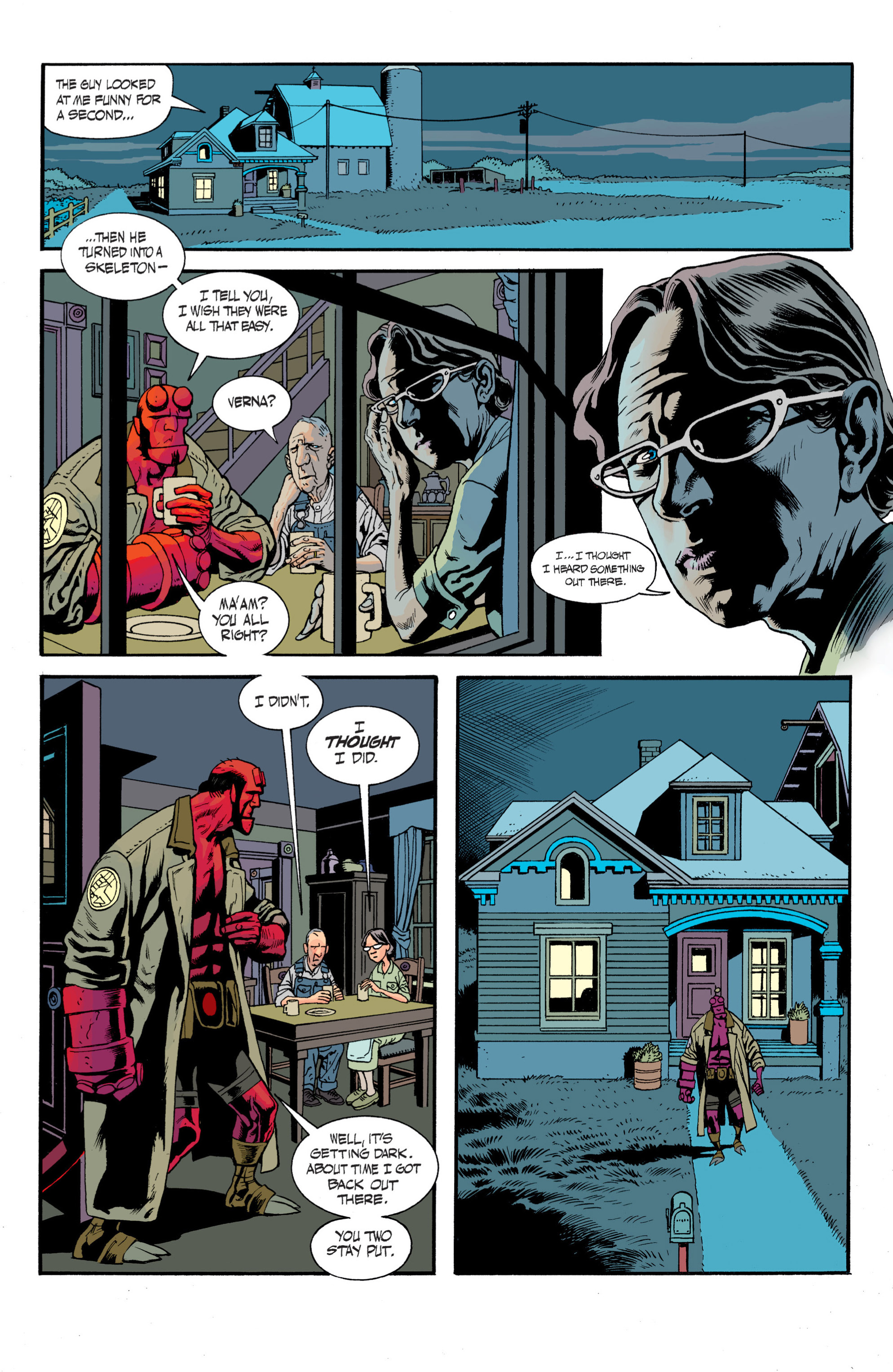 Read online Hellboy comic -  Issue #11 - 161