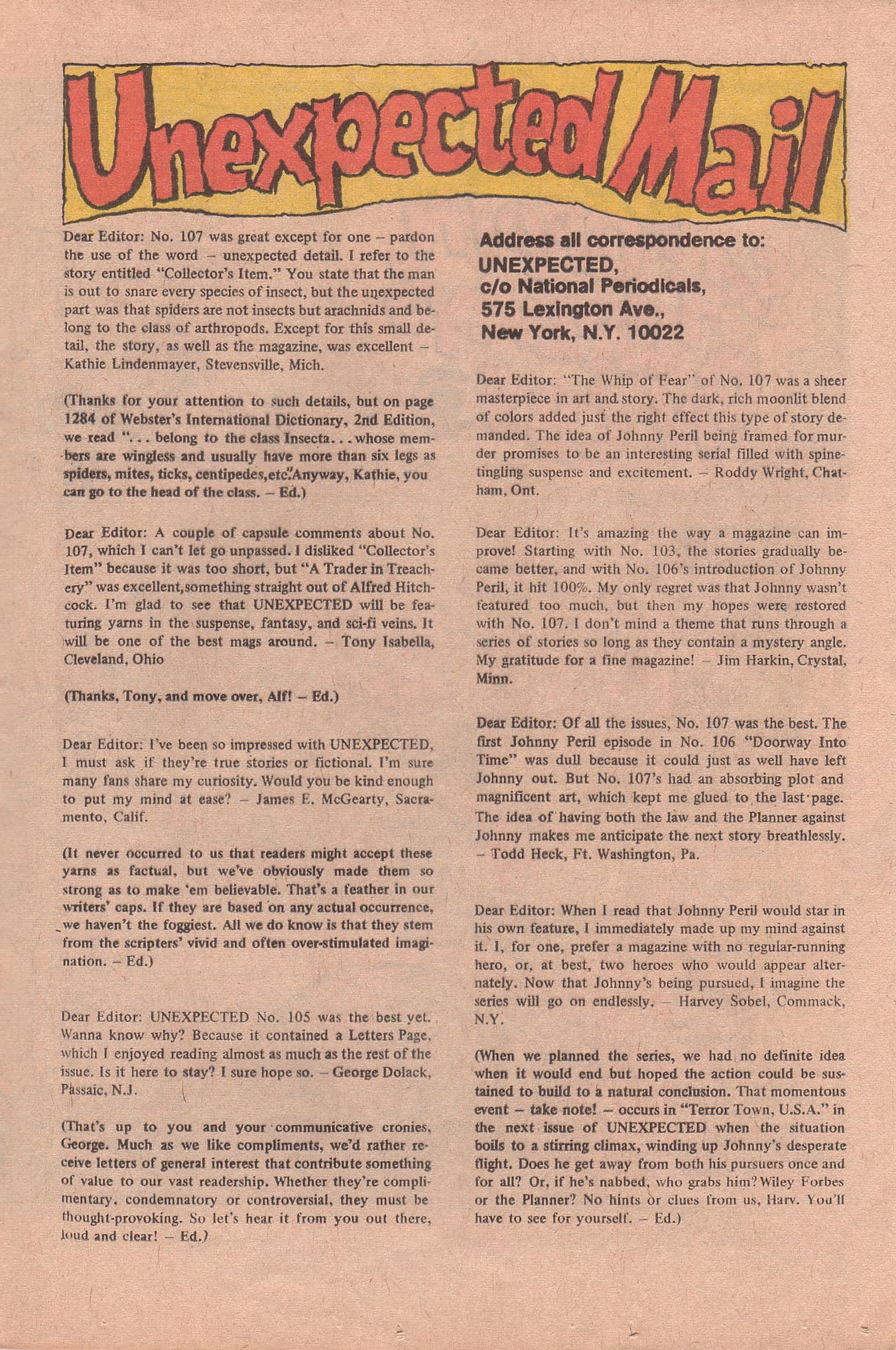 Read online Tales of the Unexpected comic -  Issue #109 - 17