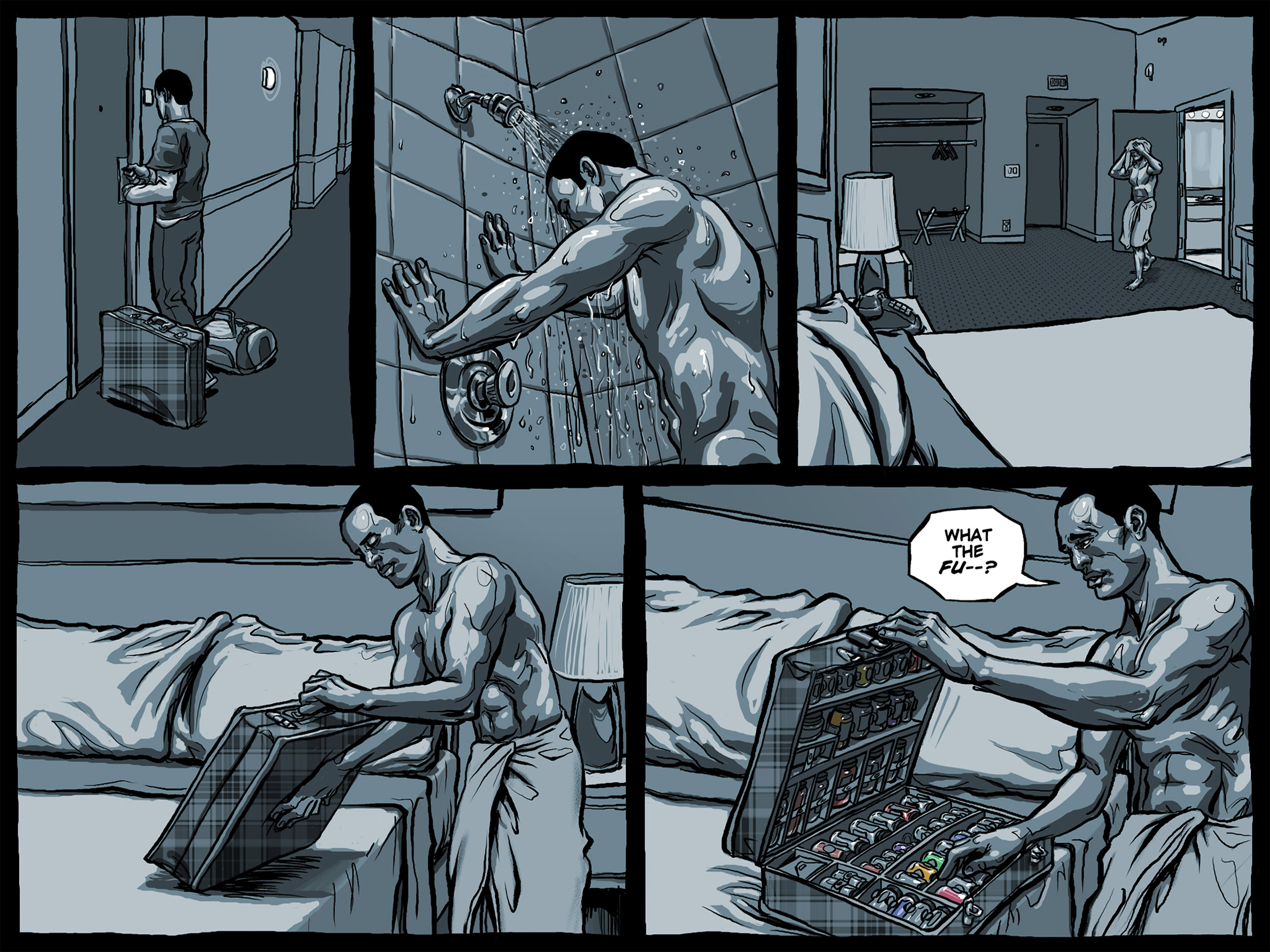 Read online False Positive comic -  Issue #1 - 8