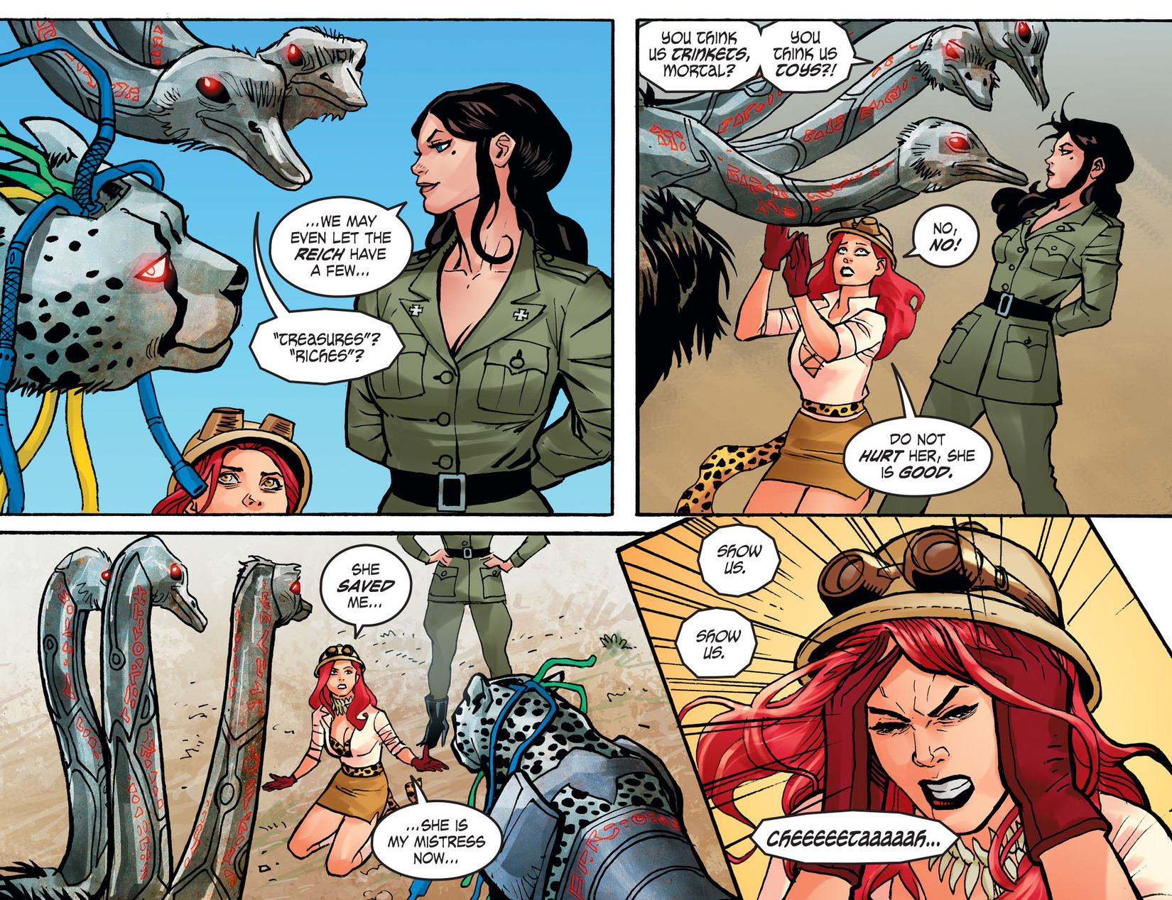 Read online DC Comics: Bombshells comic -  Issue #62 - 4