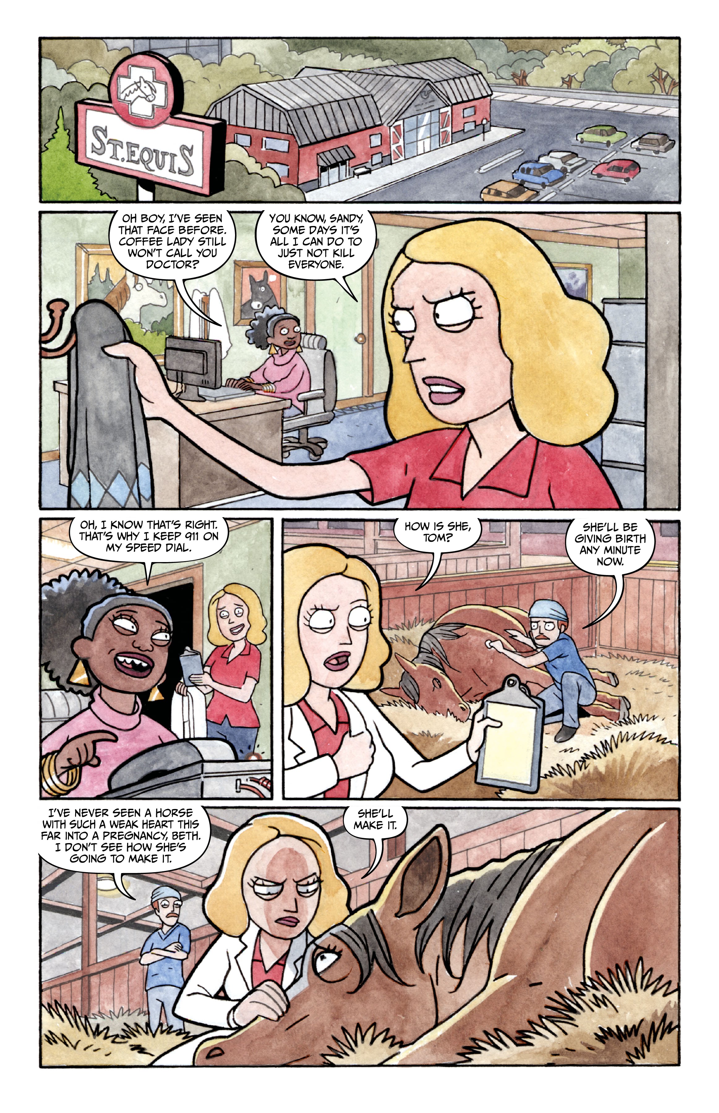 Read online Rick and Morty comic -  Issue # (2015) _Deluxe Edition 4 (Part 1) - 91