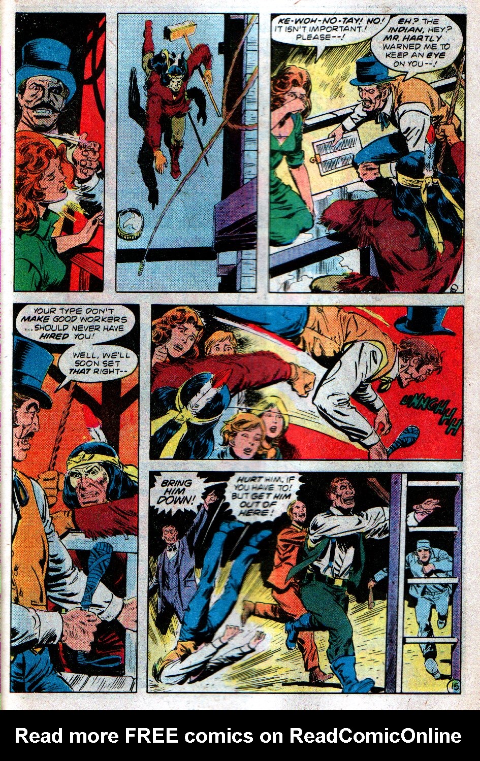 Read online Weird Western Tales (1972) comic -  Issue #66 - 19