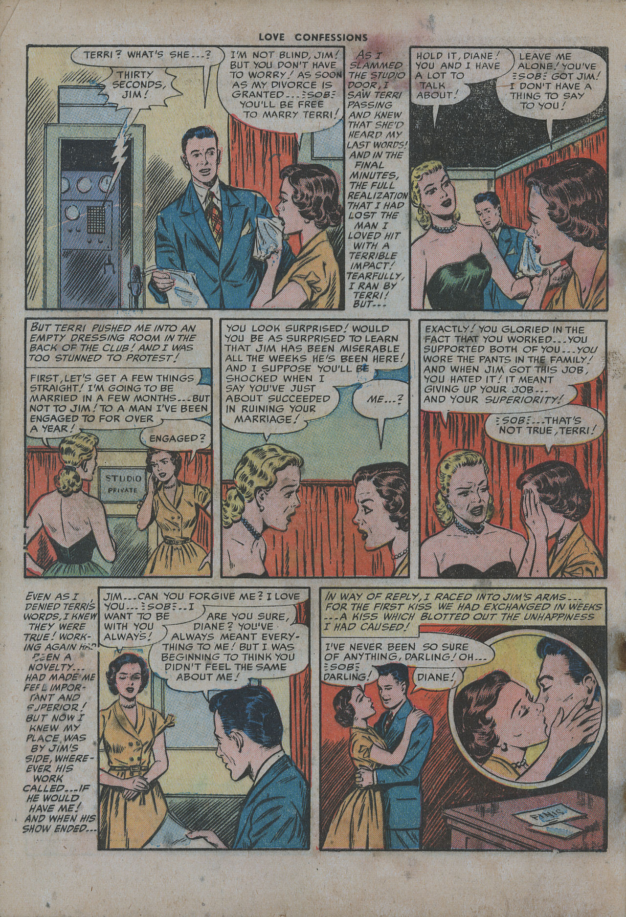 Read online Love Confessions comic -  Issue #27 - 34