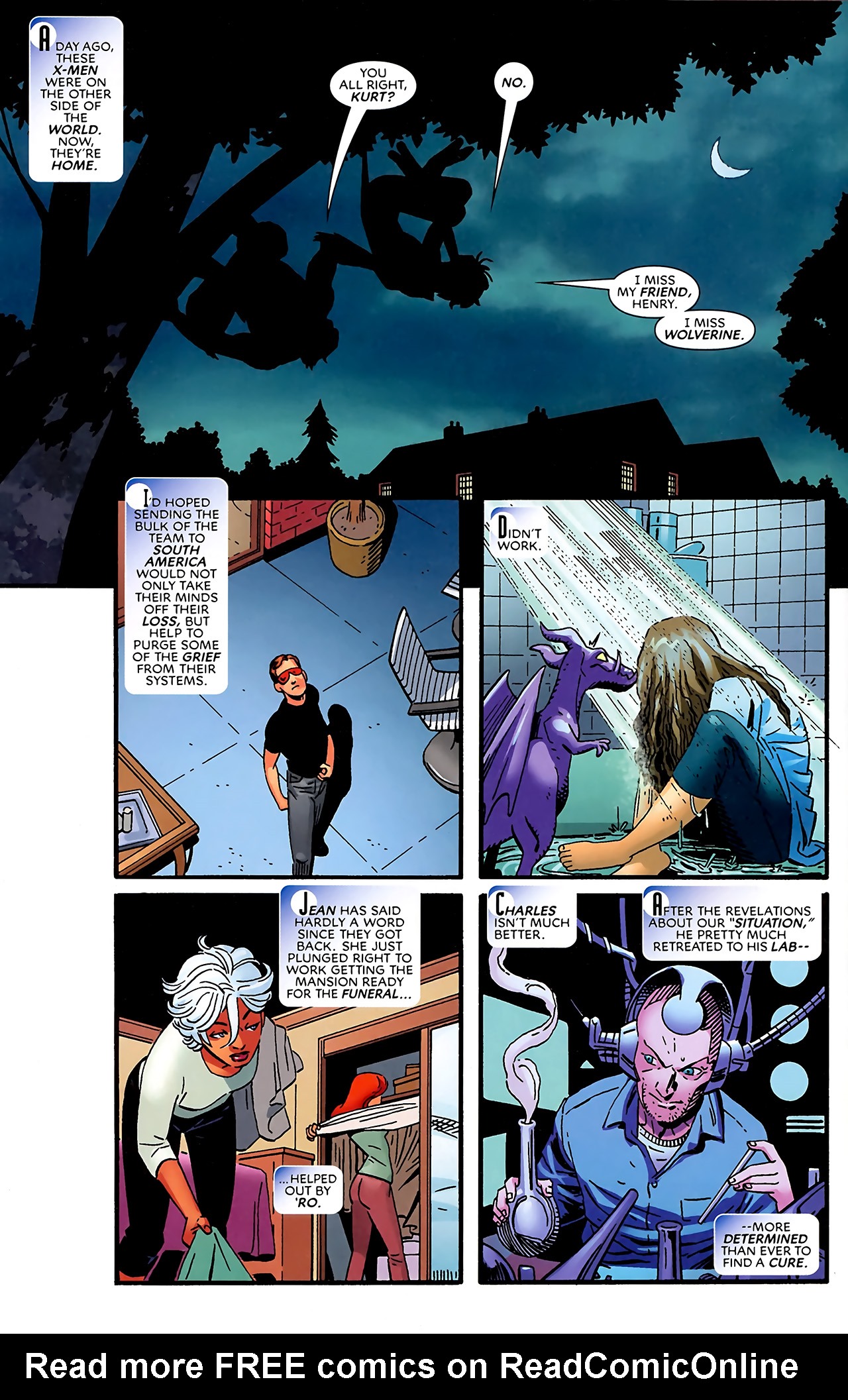 Read online X-Men Forever (2009) comic -  Issue #10 - 4