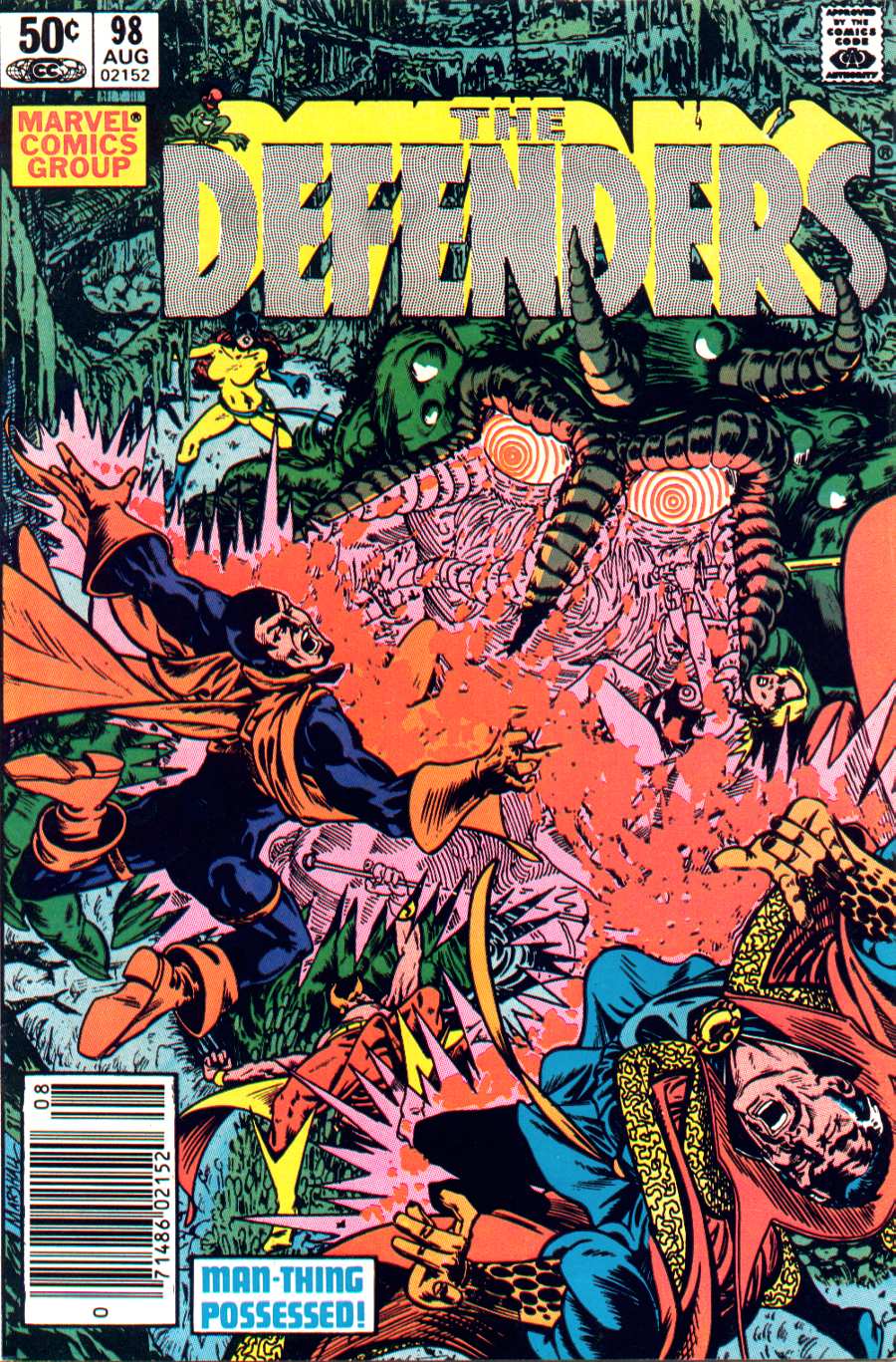 Read online The Defenders (1972) comic -  Issue #98 - 1