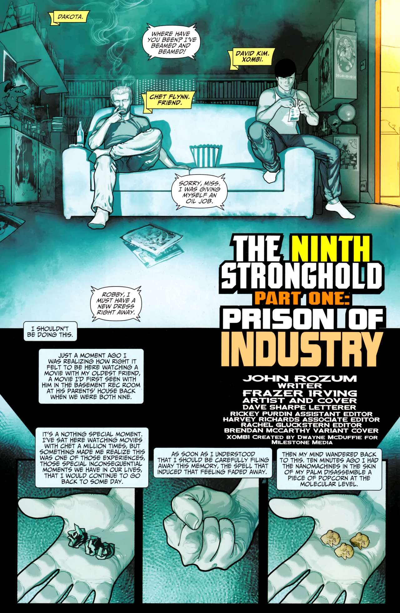 Read online Xombi (2011) comic -  Issue #1 - 5