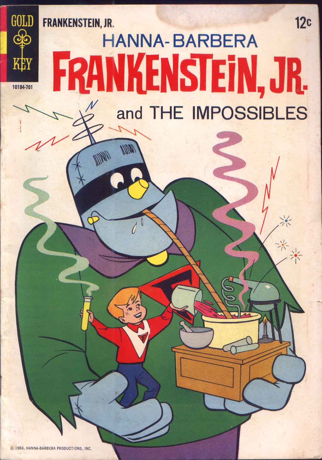 Read online Frankenstein, Jr. comic -  Issue # Full - 1