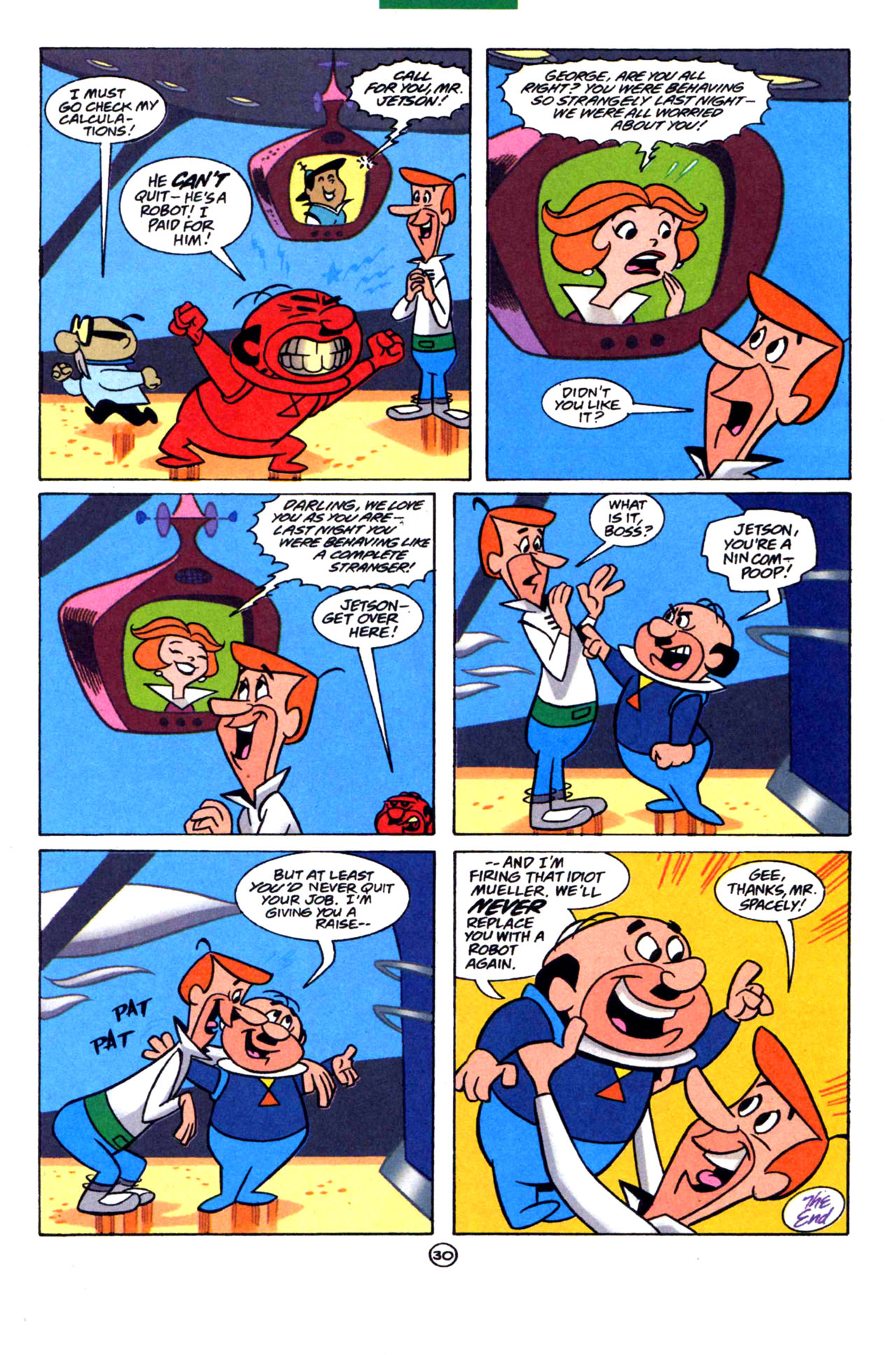 Read online The Flintstones and the Jetsons comic -  Issue #4 - 32