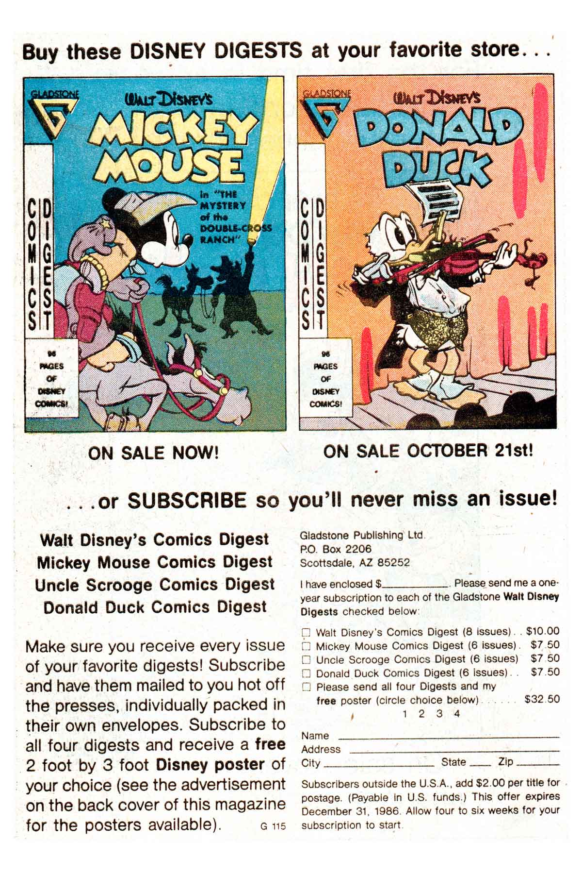 Read online Walt Disney's Mickey Mouse comic -  Issue #222 - 34