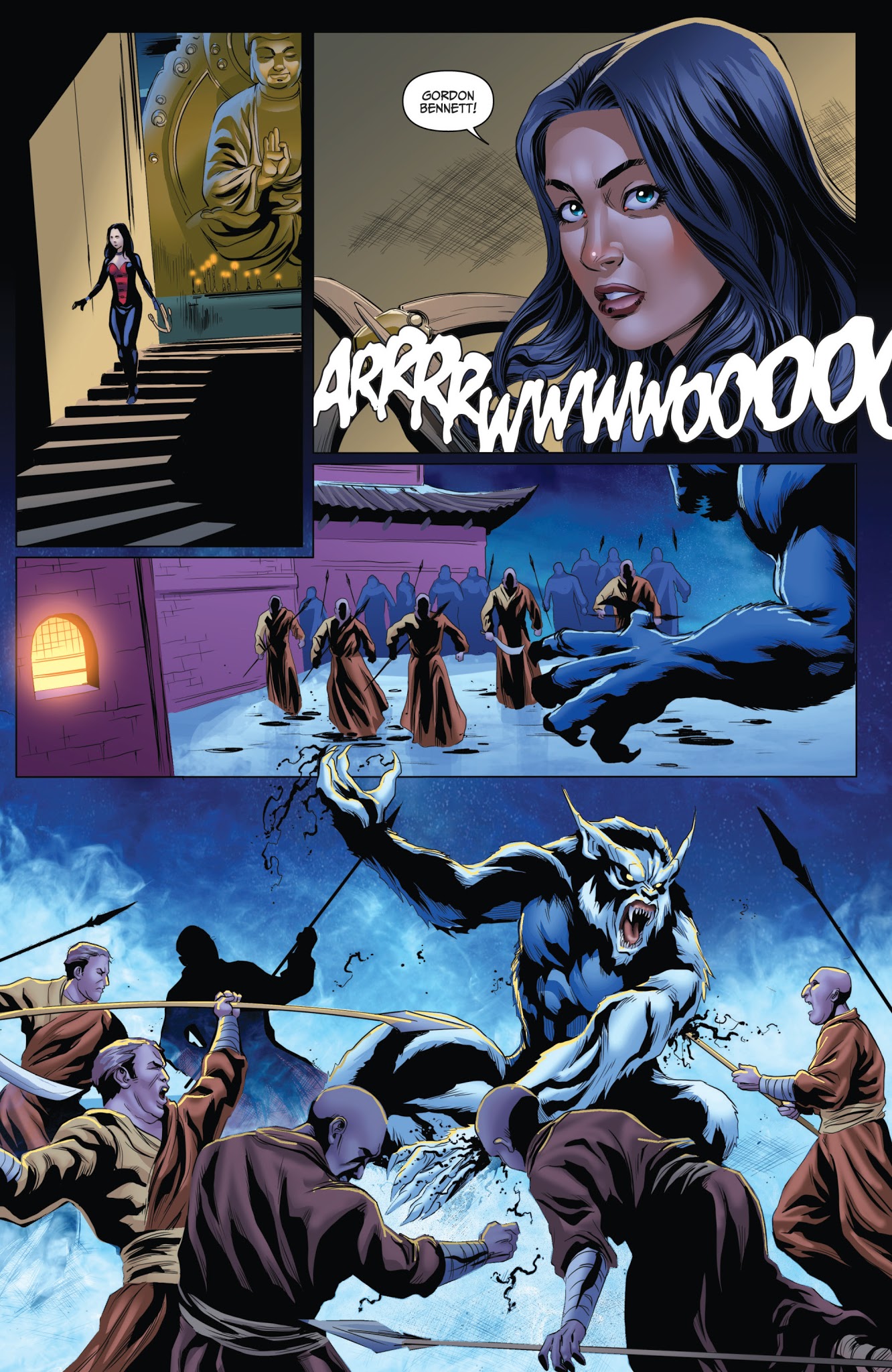 Read online Van Helsing vs. Werewolf comic -  Issue #3 - 21