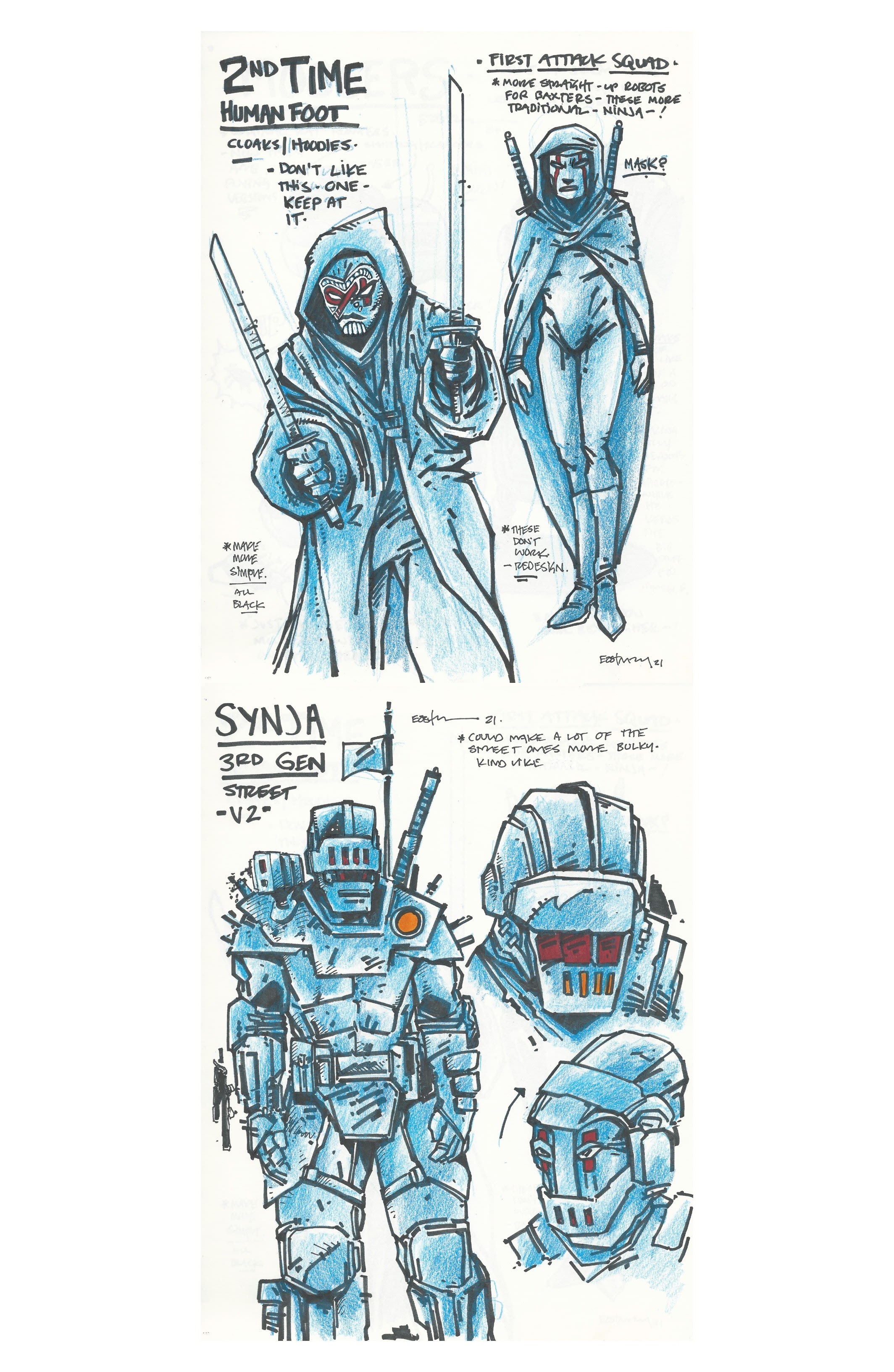 Read online Teenage Mutant Ninja Turtles: The Last Ronin Design Archive comic -  Issue # Full - 29