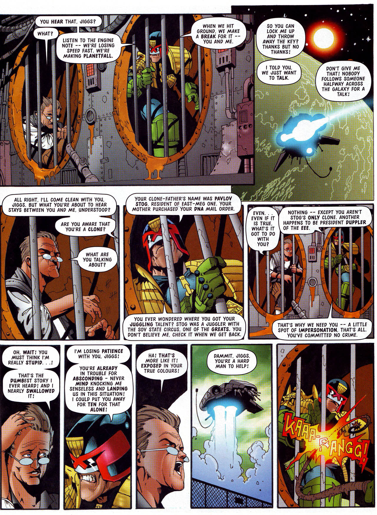 Read online Judge Dredd Megazine (vol. 3) comic -  Issue #66 - 6