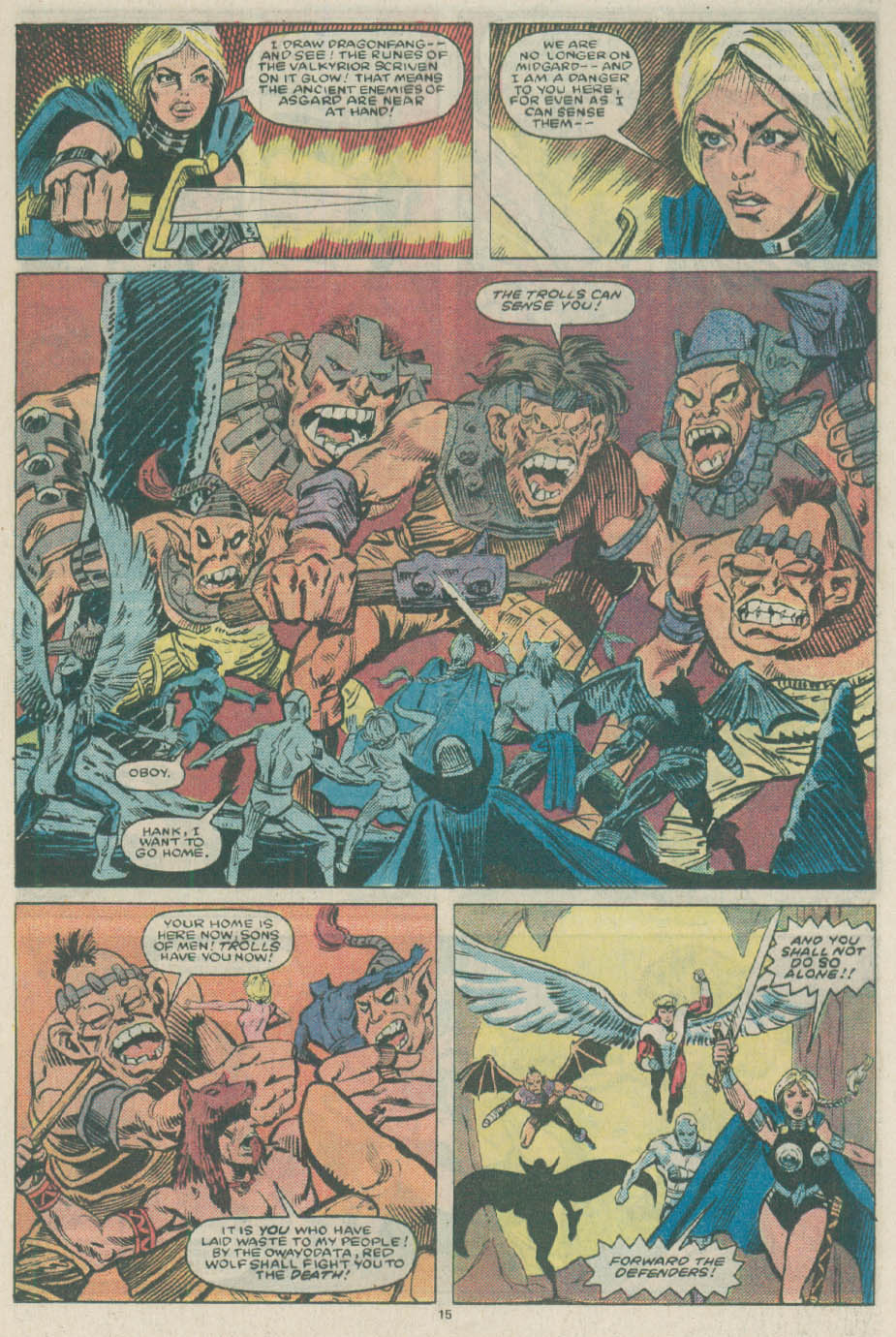 Read online The Defenders (1972) comic -  Issue #139 - 16