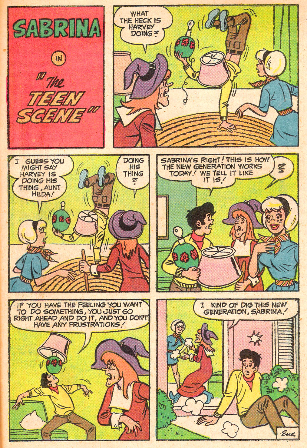 Read online Sabrina The Teenage Witch (1971) comic -  Issue #4 - 26