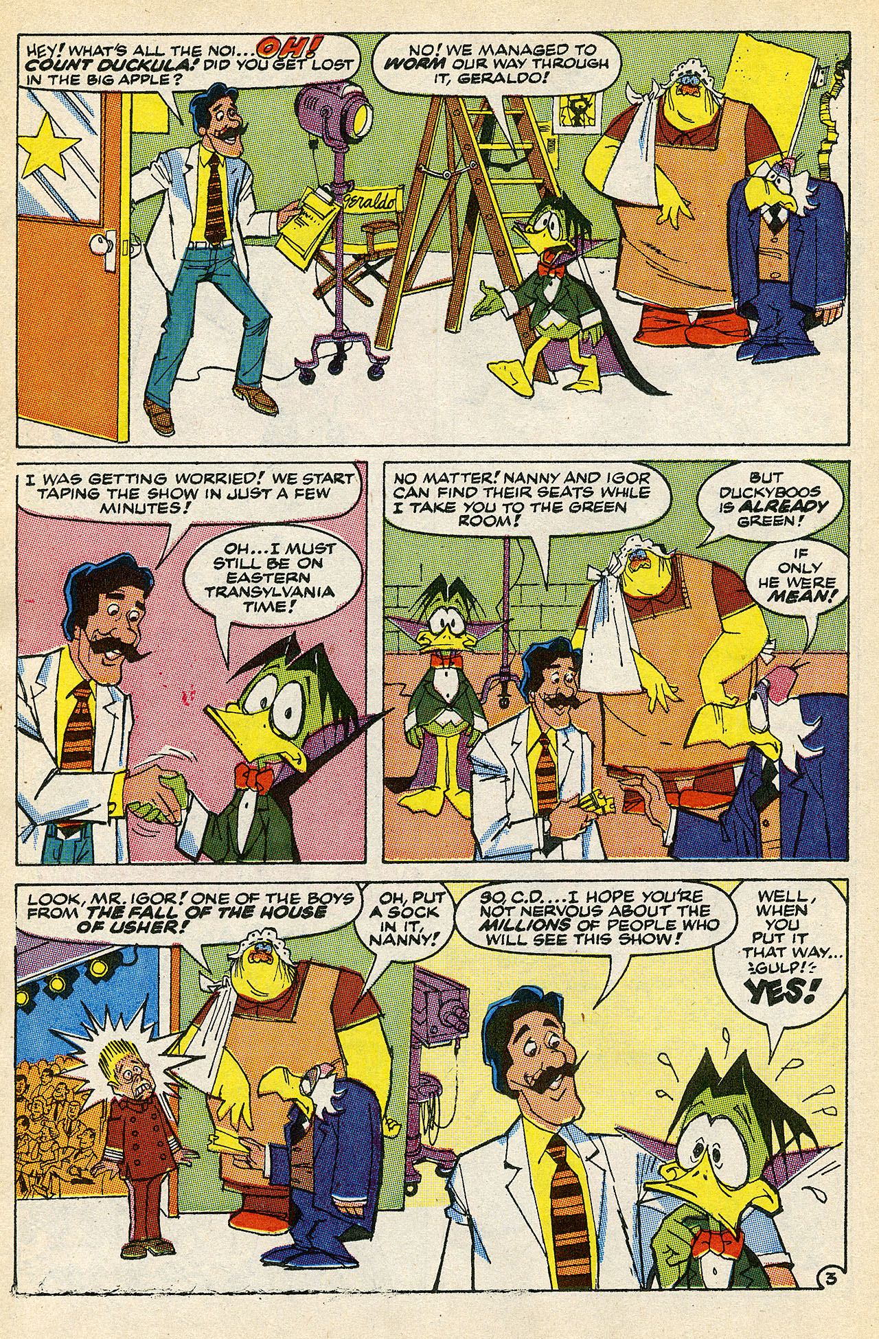 Read online Count Duckula comic -  Issue #8 - 16