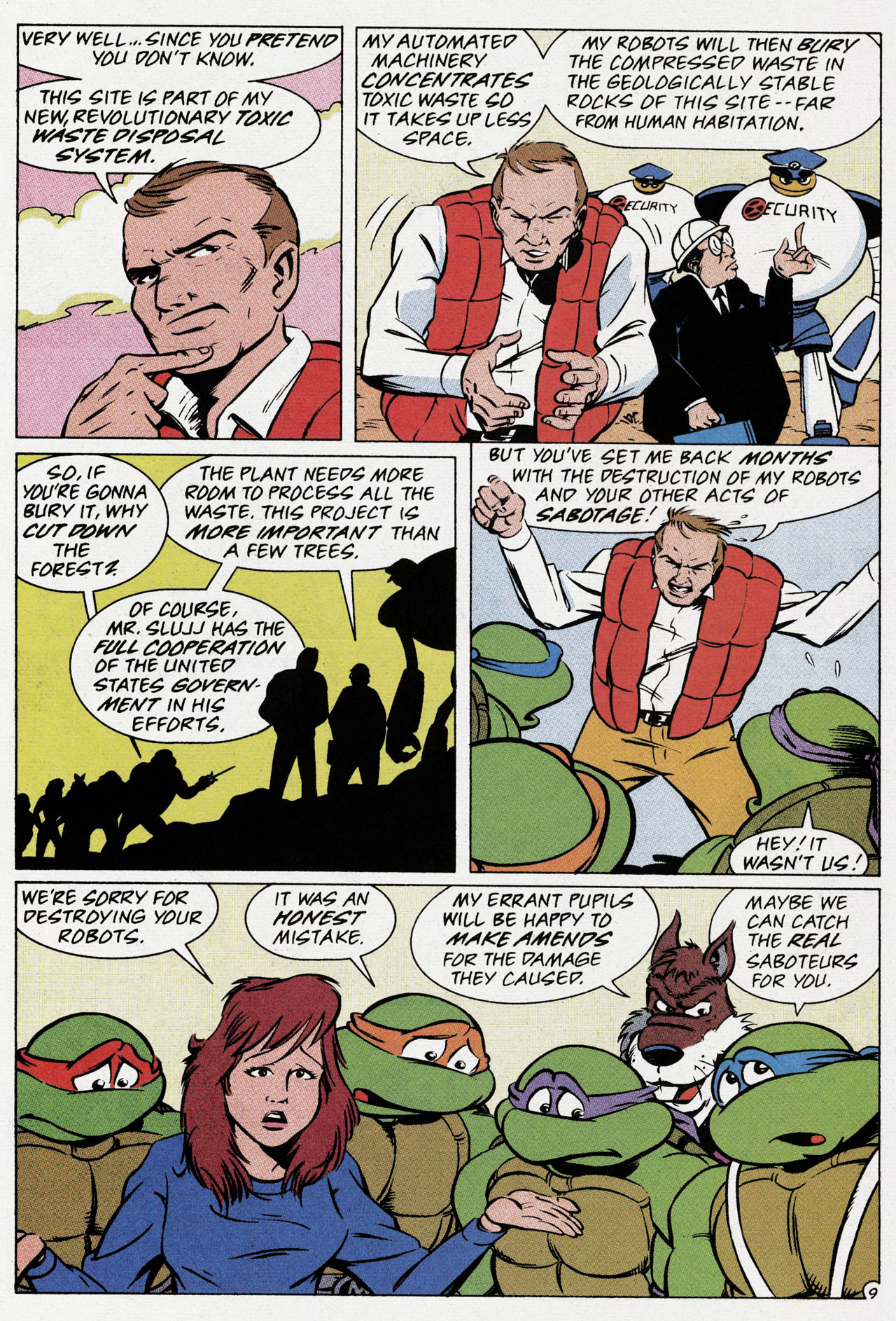 Read online Teenage Mutant Ninja Turtles Adventures (1989) comic -  Issue # _Special 1 - 11